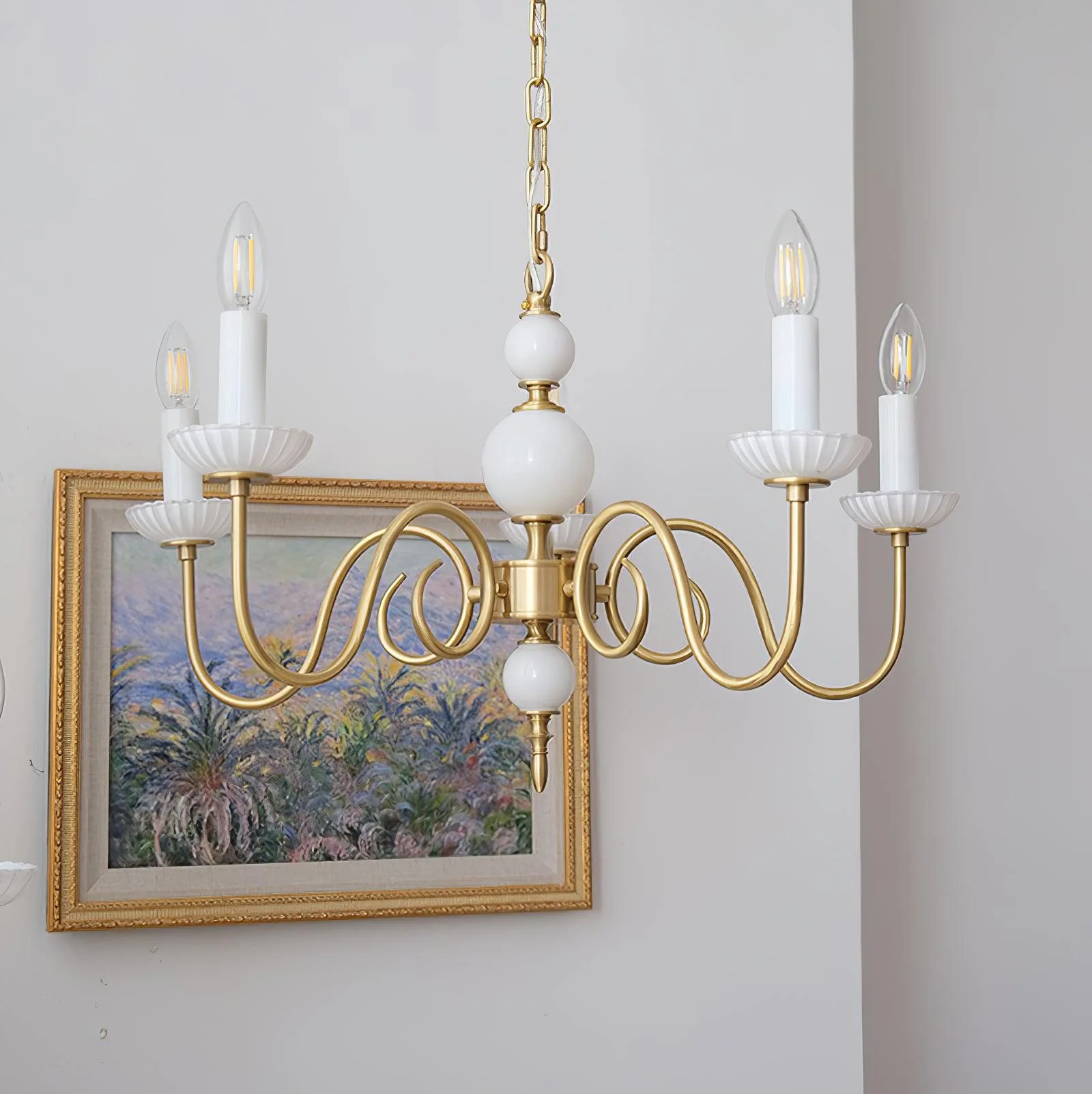Lustra Chandelier Carlita Gold Modern - Image 33