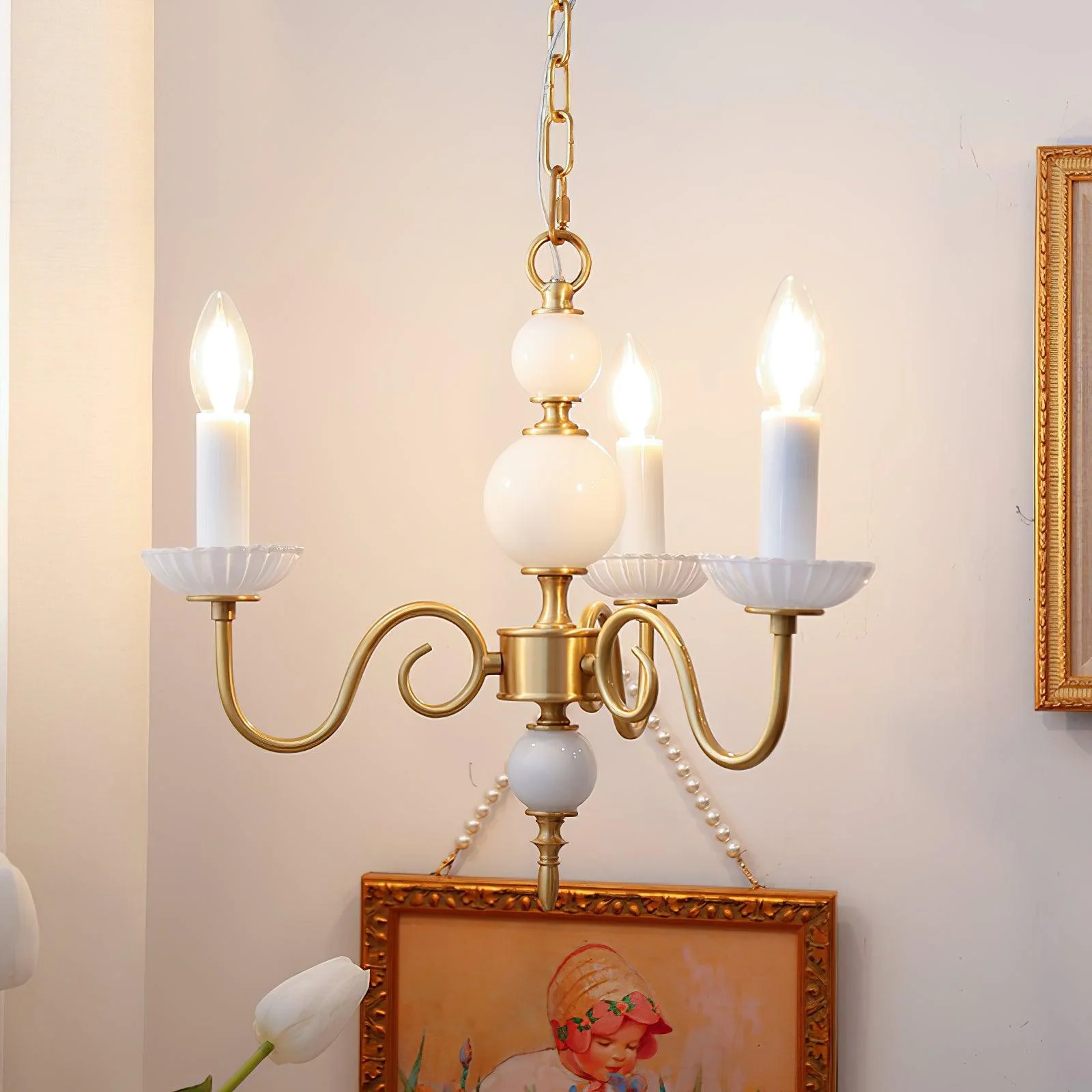 Lustra Chandelier Carlita Gold Modern - Image 39