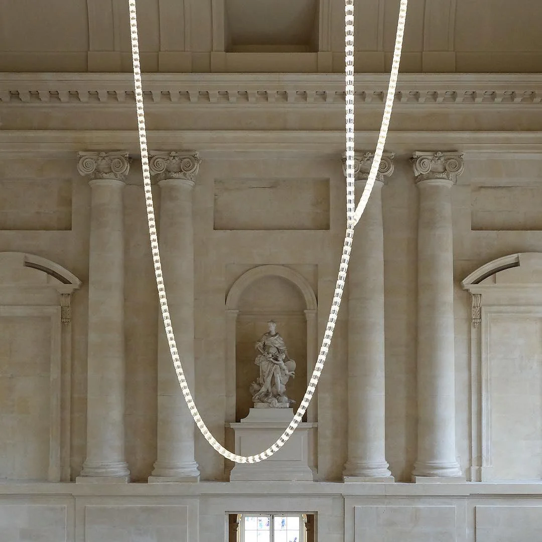 Lustra Chandelier Chrome Interlacing Crystal Lines - Image 43