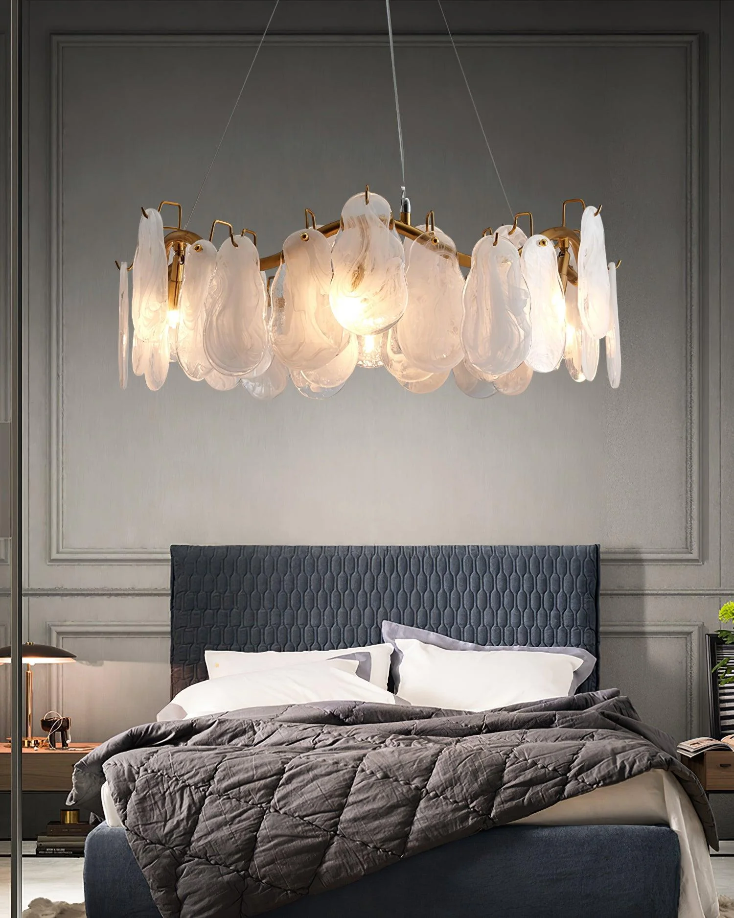 Lustra Chandelier Cloud Glass Panels - Image 18