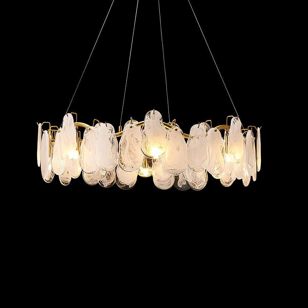 Lustra Chandelier Cloud Glass Panels - Image 25