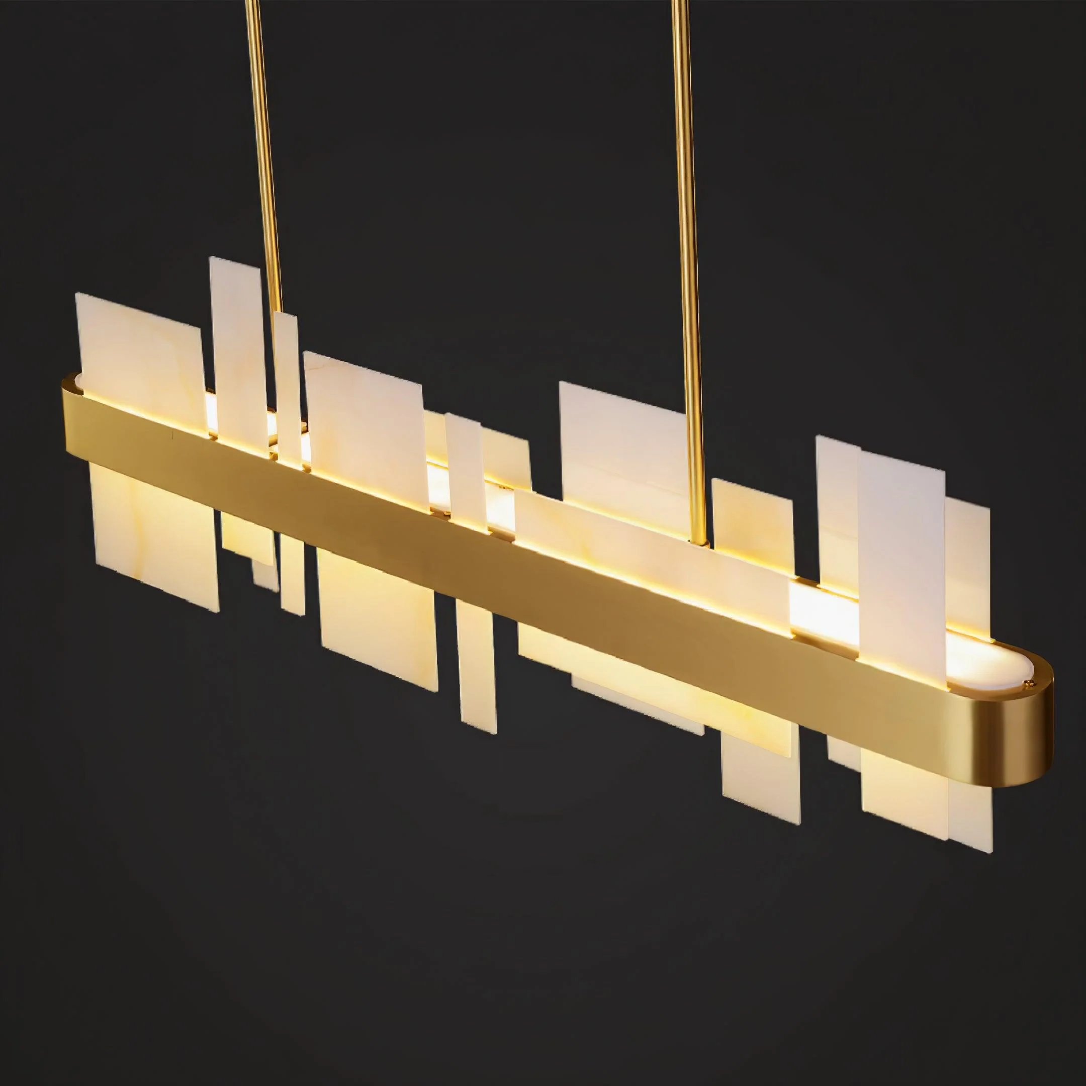 Lustra Chandelier Copper Dining - Image 24