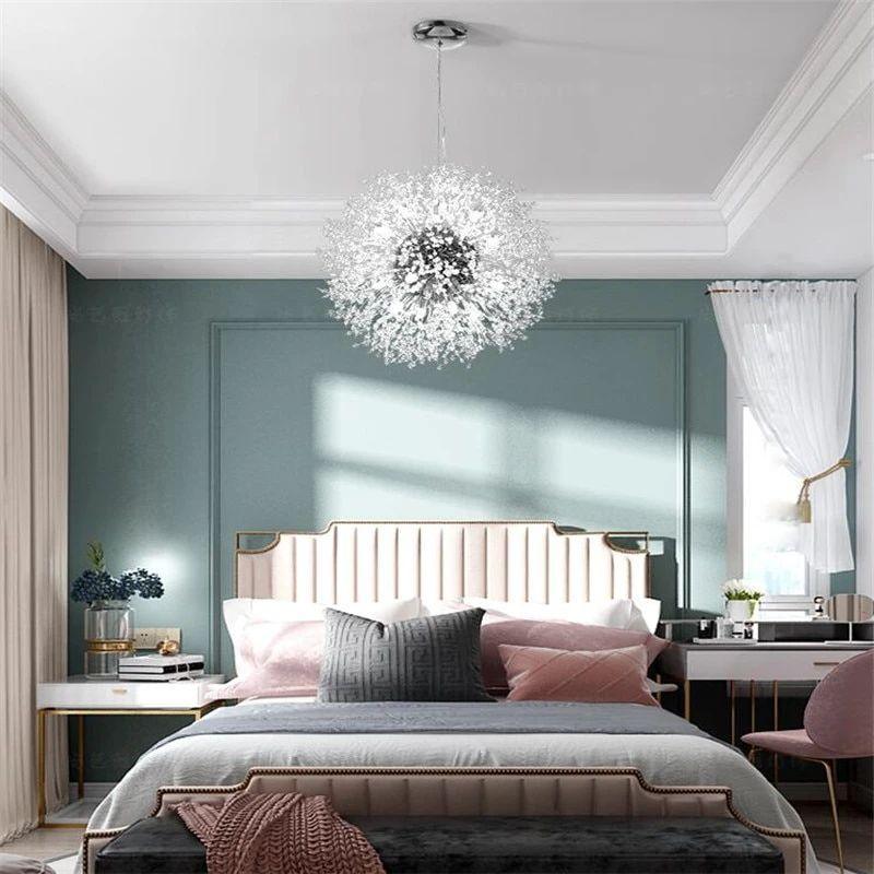 Lustra Chandelier Crystal Dandelion with Crystals - Image 15