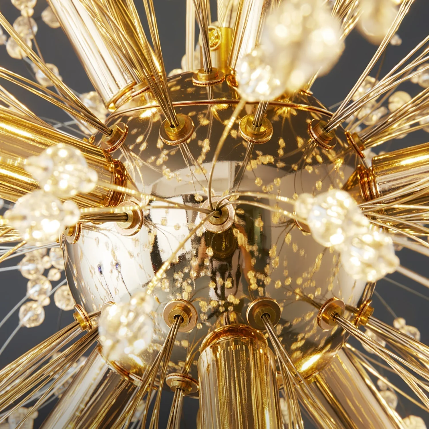 Lustra Chandelier Crystal Dandelion with Crystals - Image 50