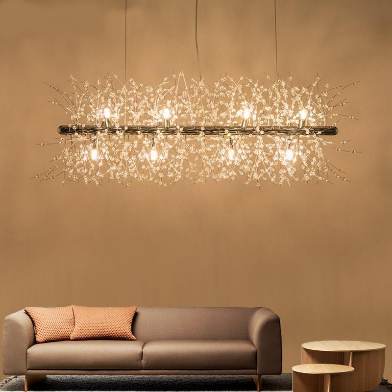 Lustra Chandelier Crystal Dandelion with Crystals - Image 56