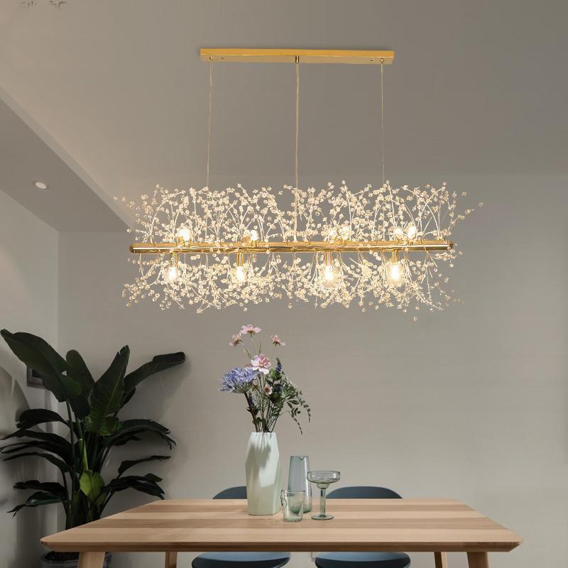 Lustra Chandelier Crystal Dandelion with Crystals - Image 67