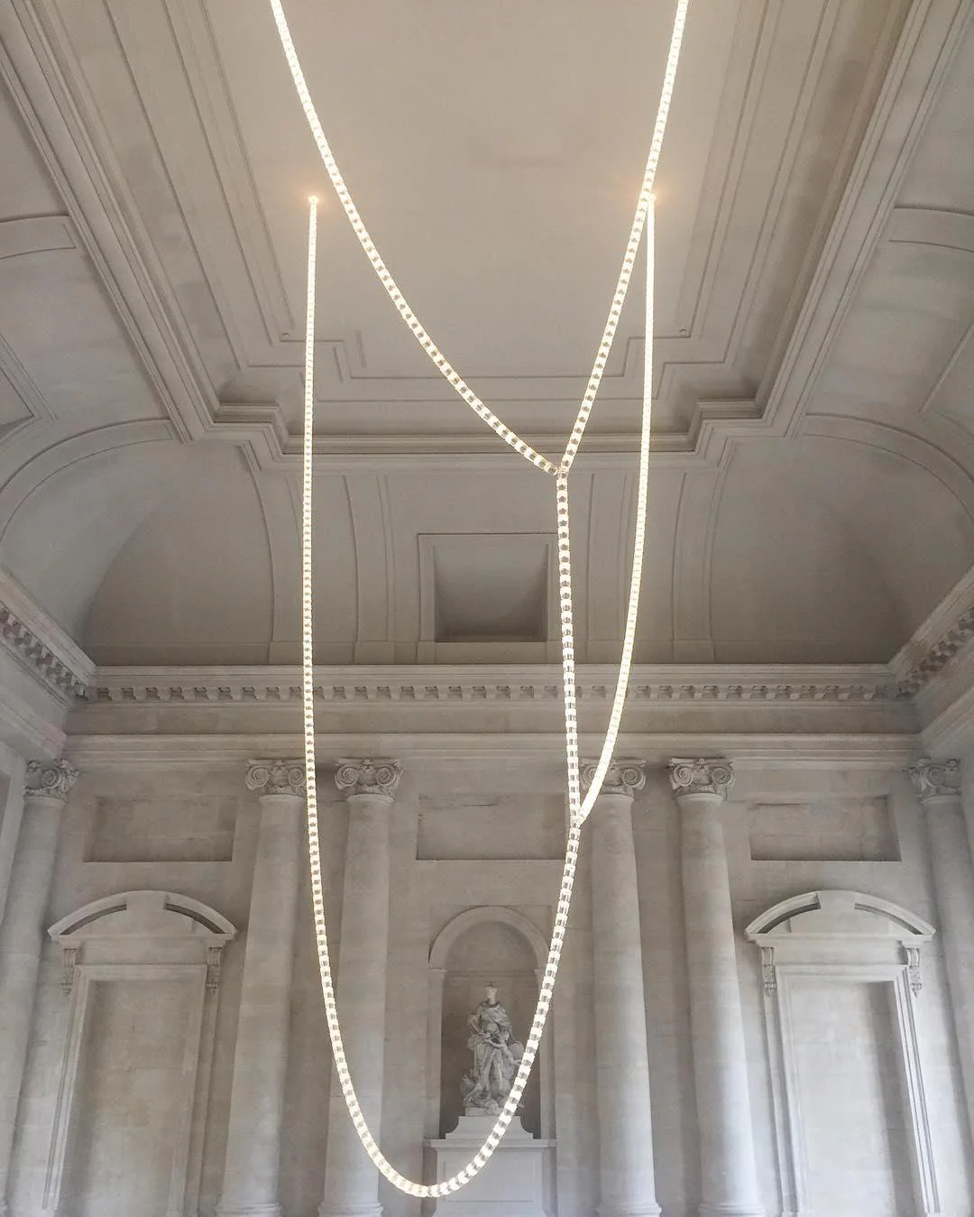 Lustra Chandelier Crystal Gold LED 3-Line - Image 72