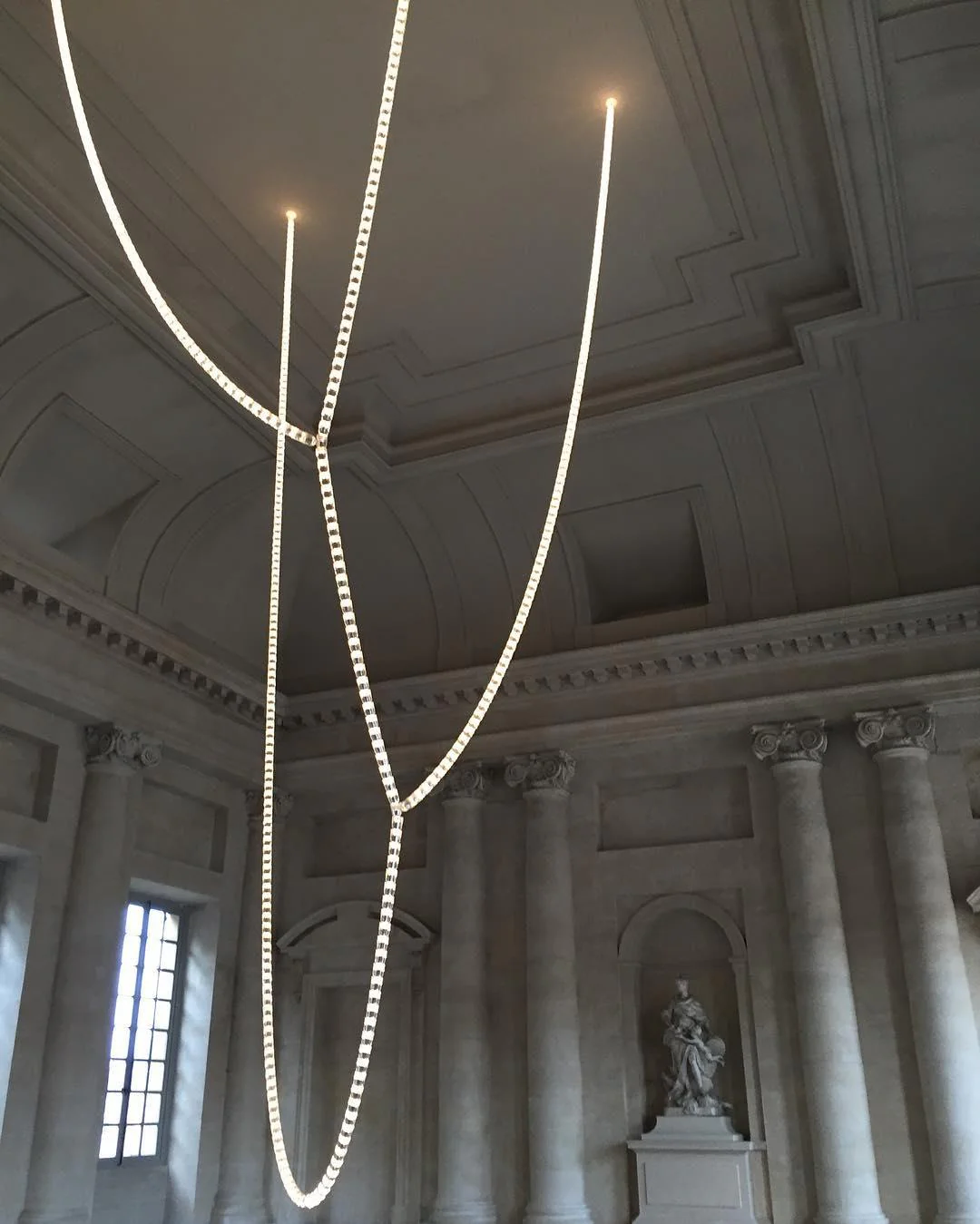 Lustra Chandelier Crystal Gold LED 3-Line - Image 73