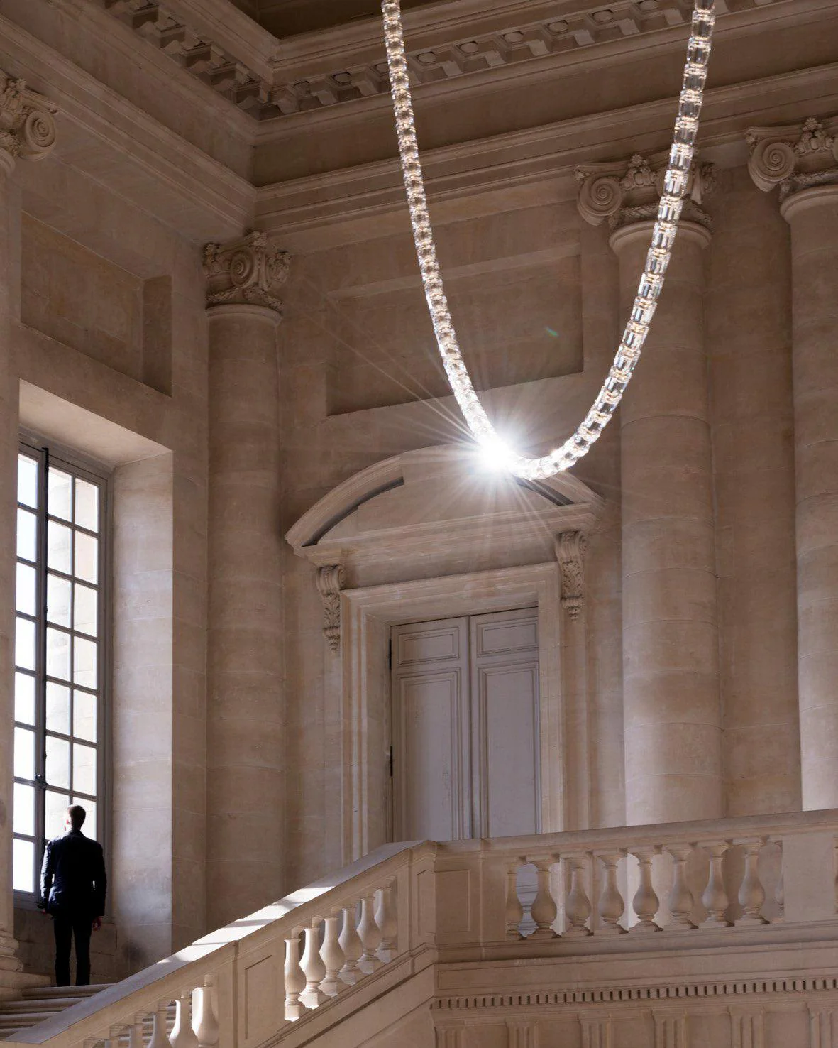 Lustra Chandelier Crystal Gold LED 3-Line - Image 75