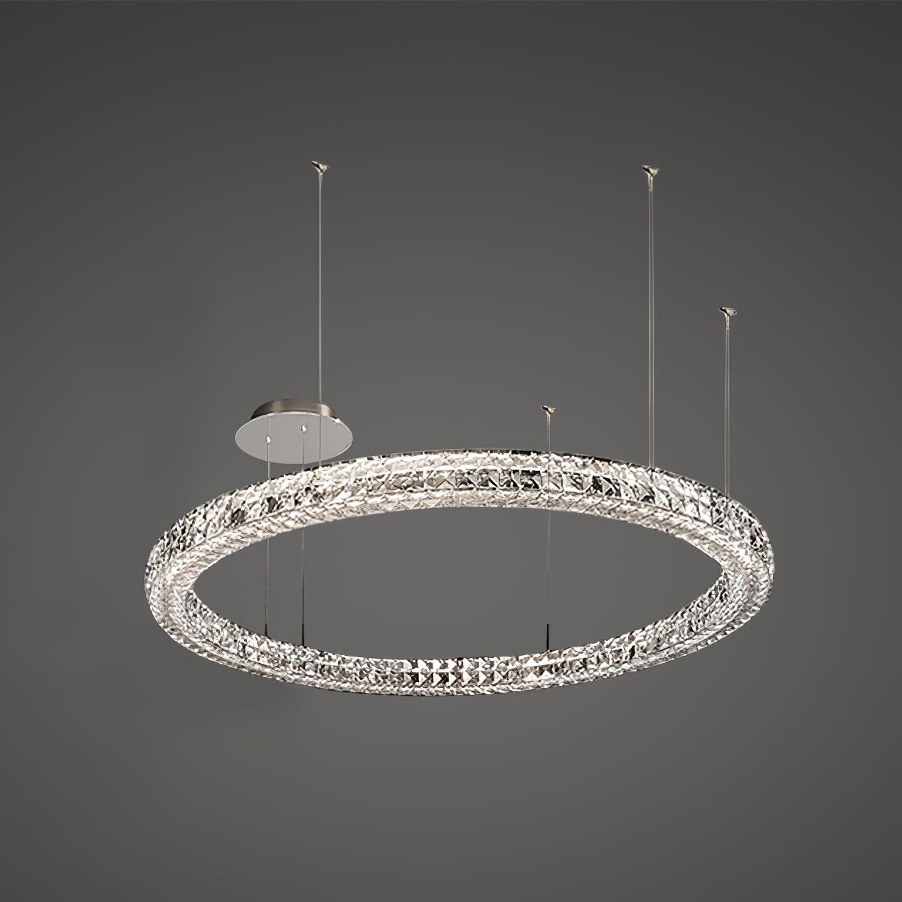 Lustra Chandelier Crystal Ring Spiridon Luxe - Image 12