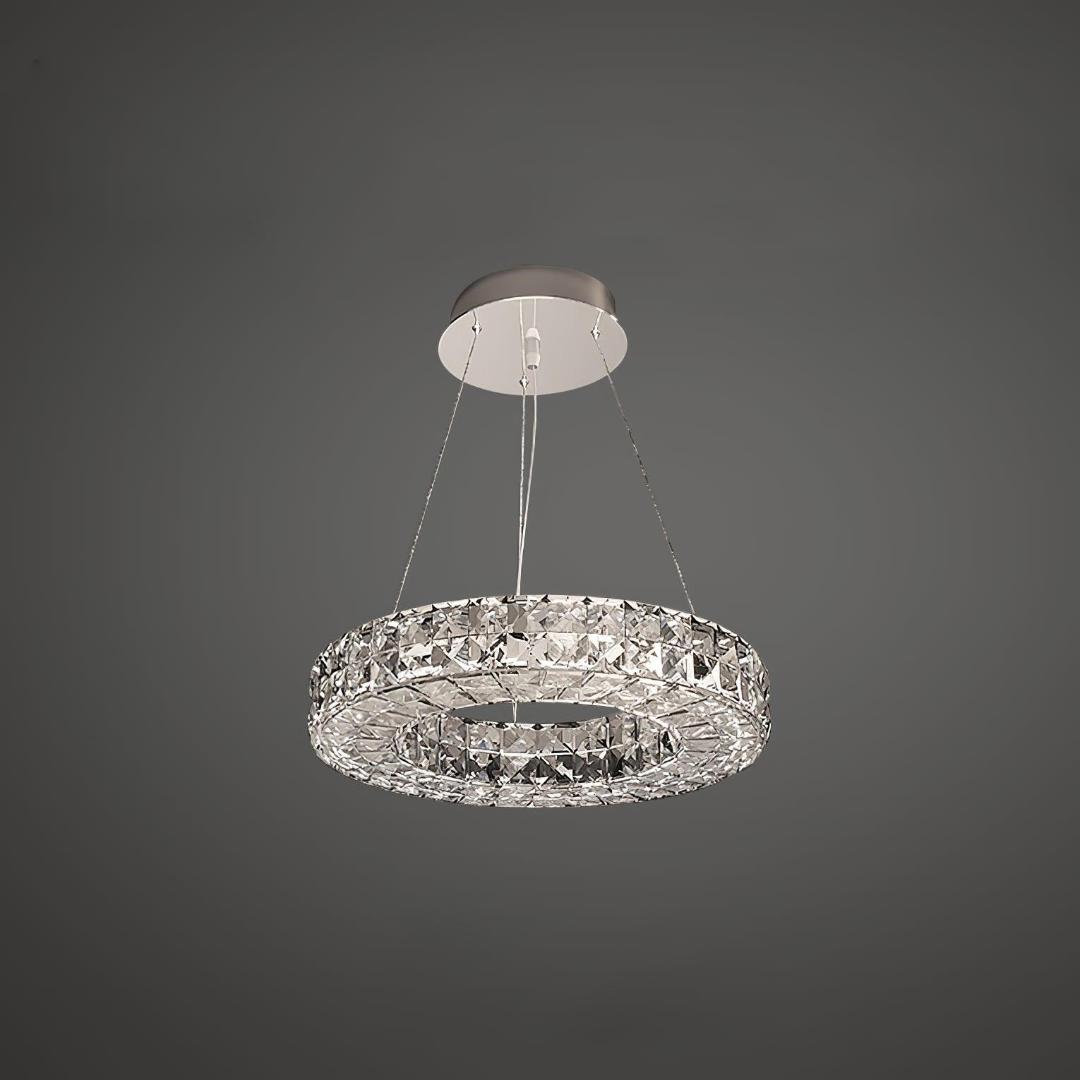 Lustra Chandelier Crystal Ring Spiridon Luxe - Image 24