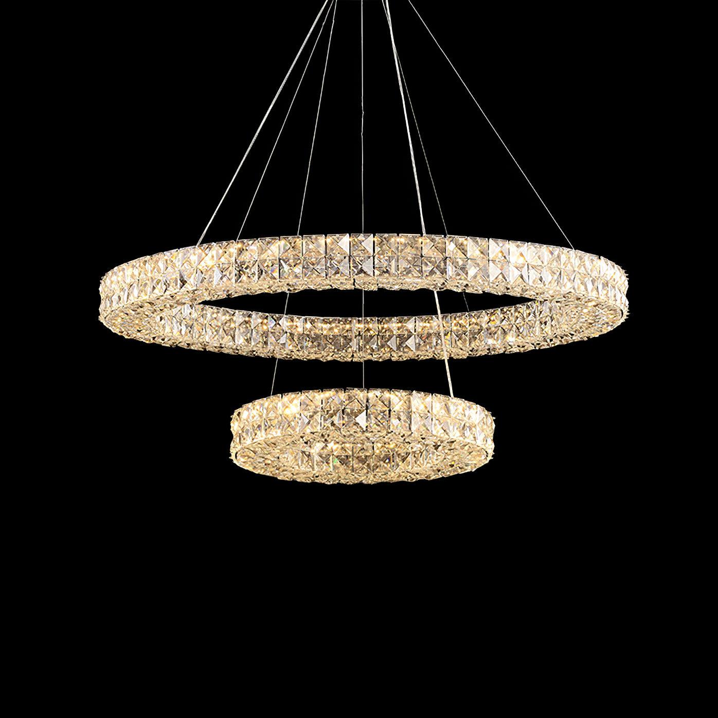 Lustra Chandelier Crystal Ring Spiridon Luxe - Image 27
