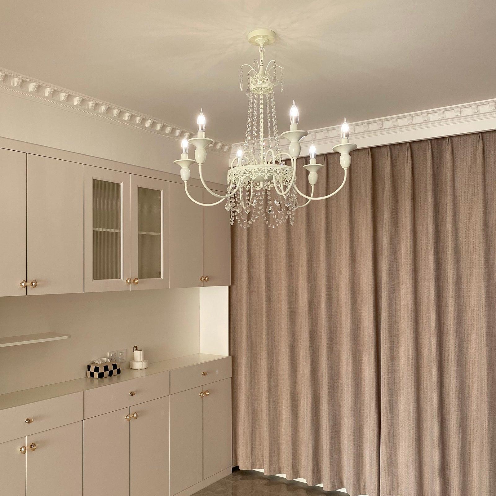 Lustra Chandelier Crystal Tassels - Image 35