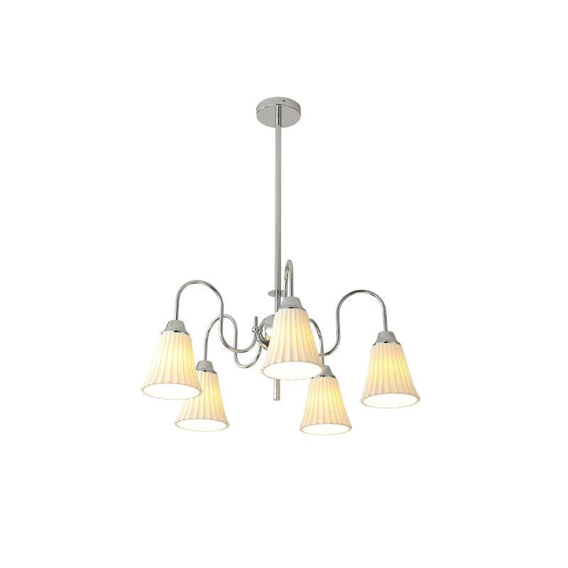 Lustra Chandelier Esther Ceramic Pleated Modern - Image 24