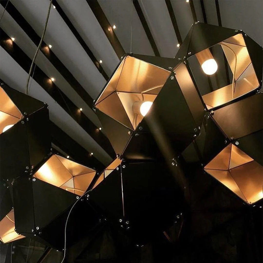 Lustra Chandelier Geometric Modern - Image 22