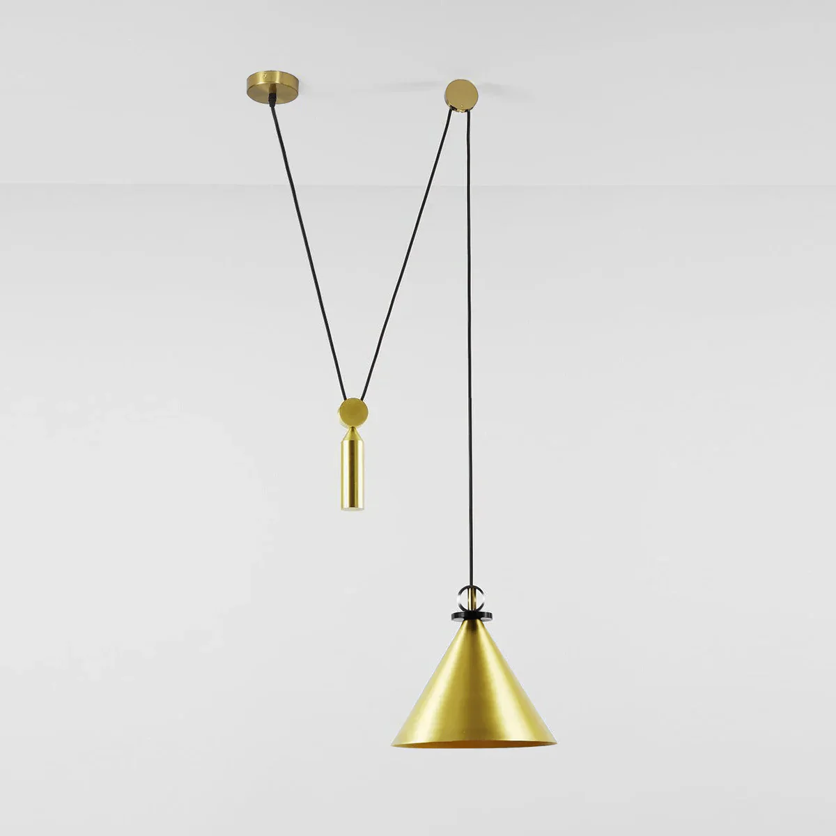 Lustra Chandelier Geometric Shape Art - Image 12