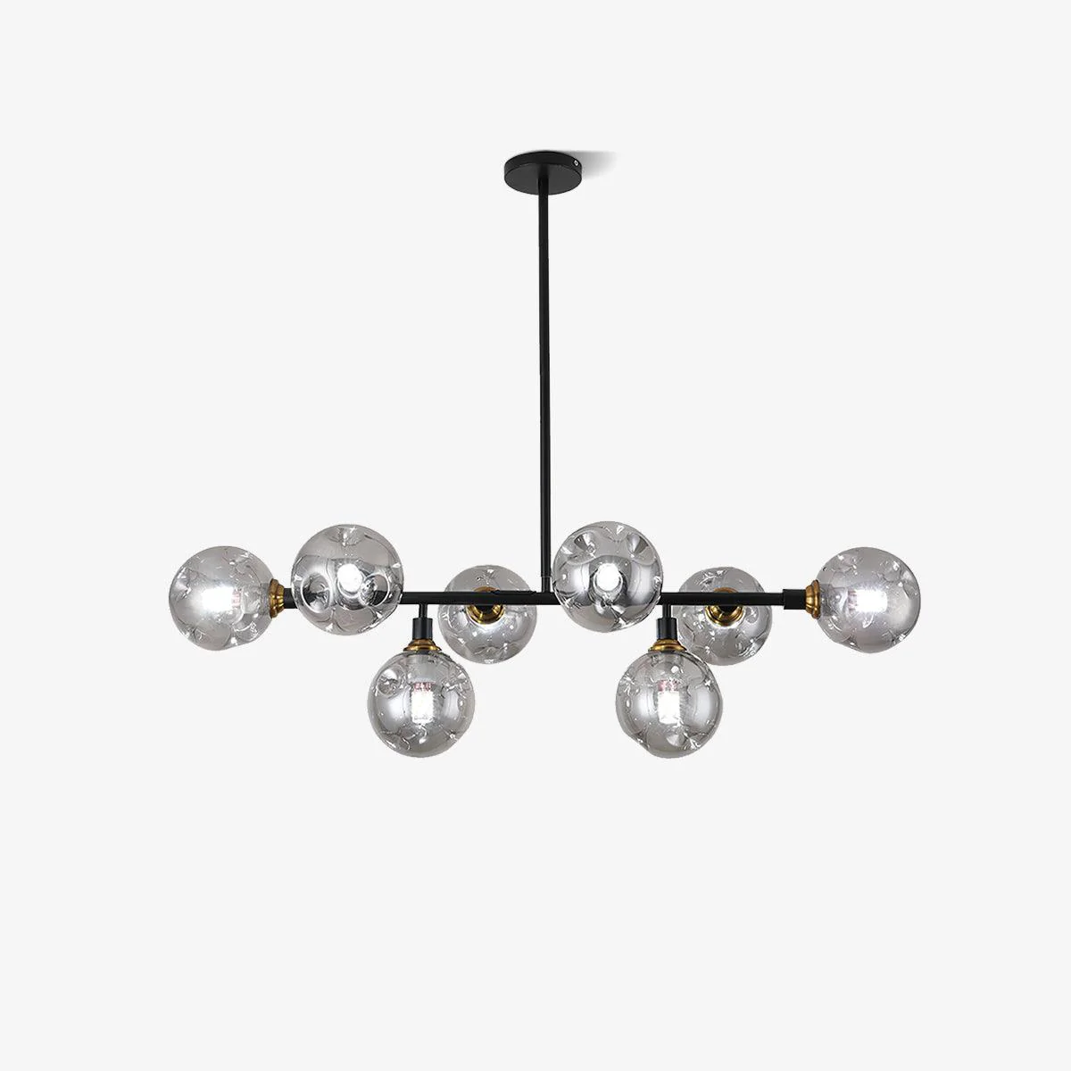 Lustra Chandelier Glass and - Image 25