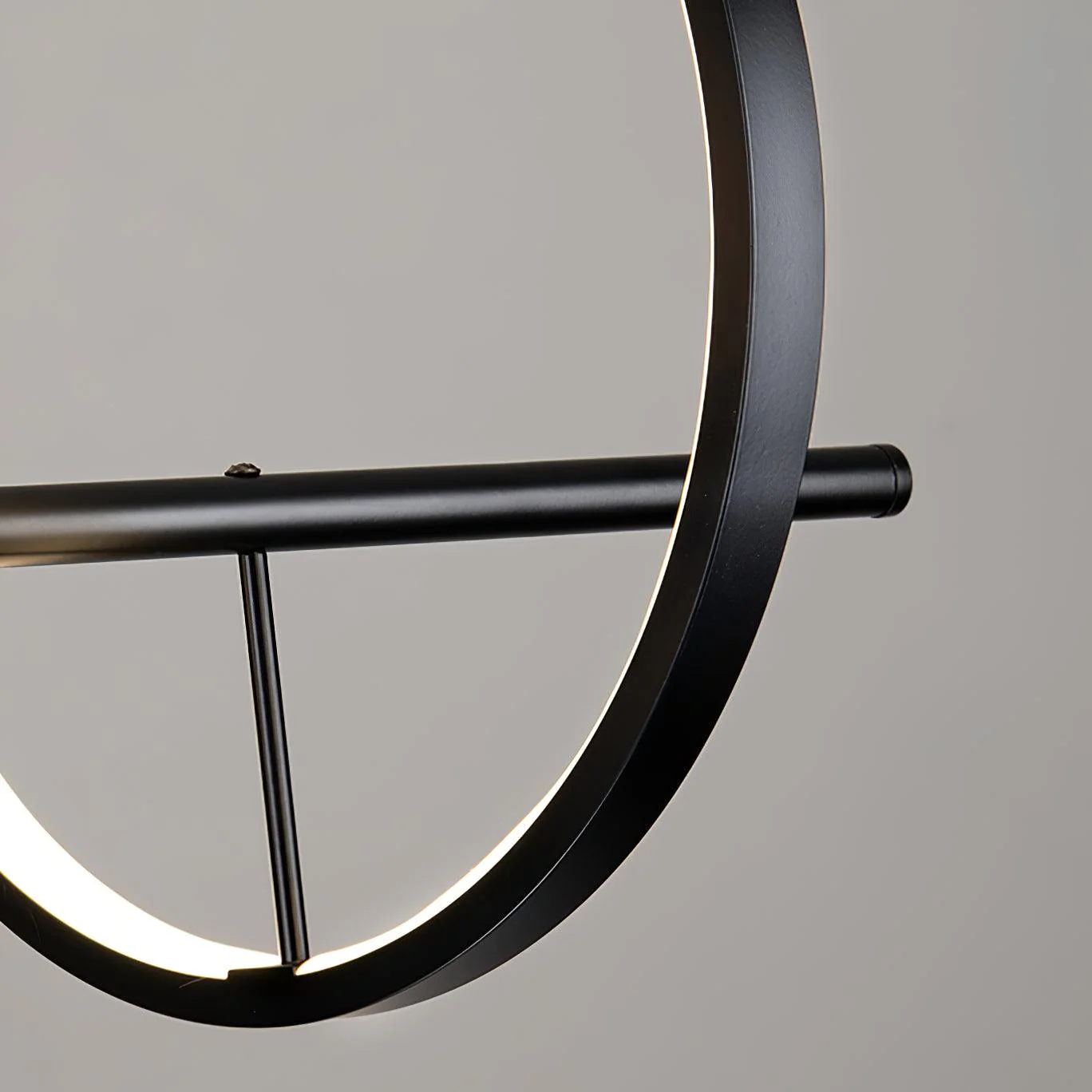 Lustra Chandelier Glass Bubble Nordic Black LED - Image 27
