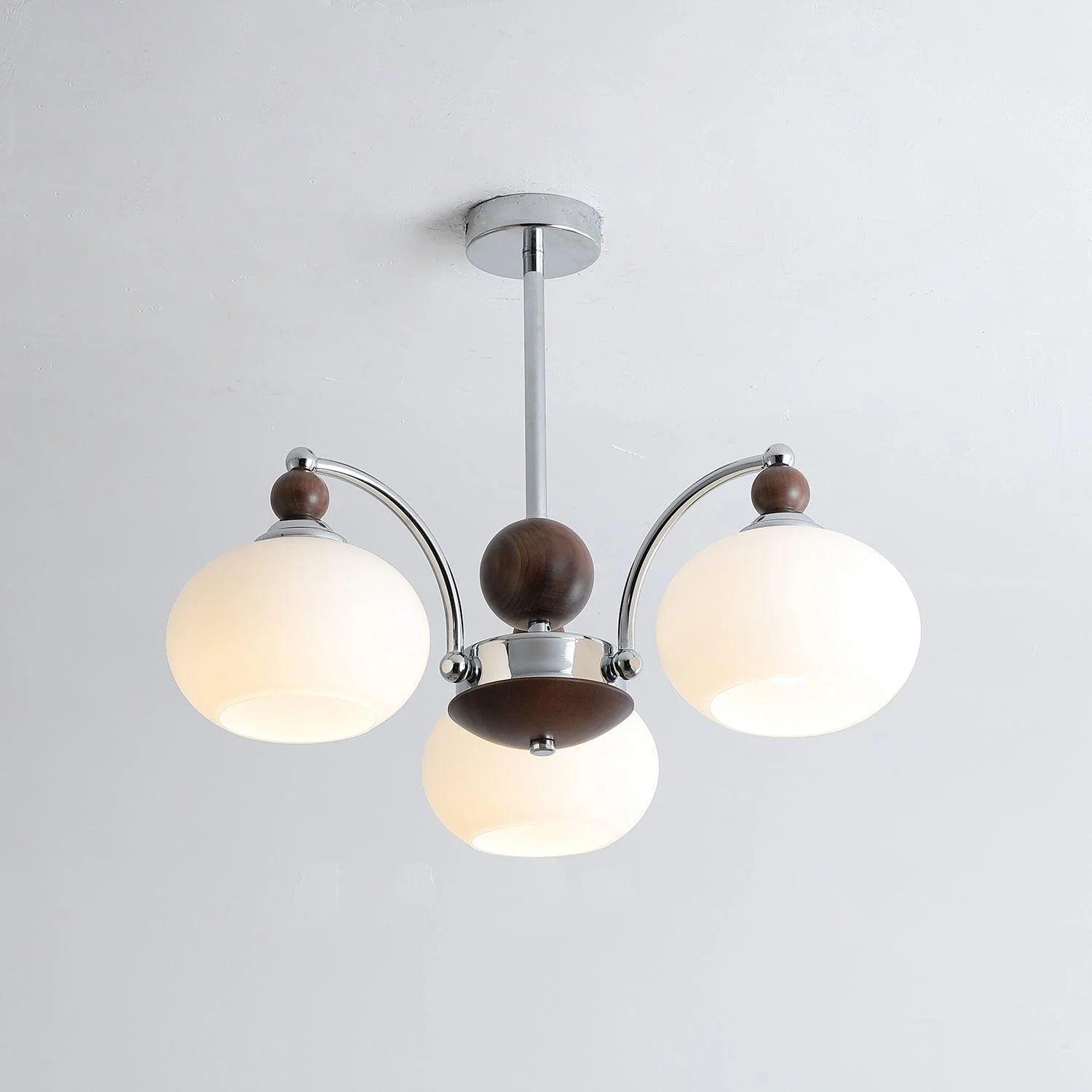 Lustra Chandelier Globe Arm Contemporary - Image 13