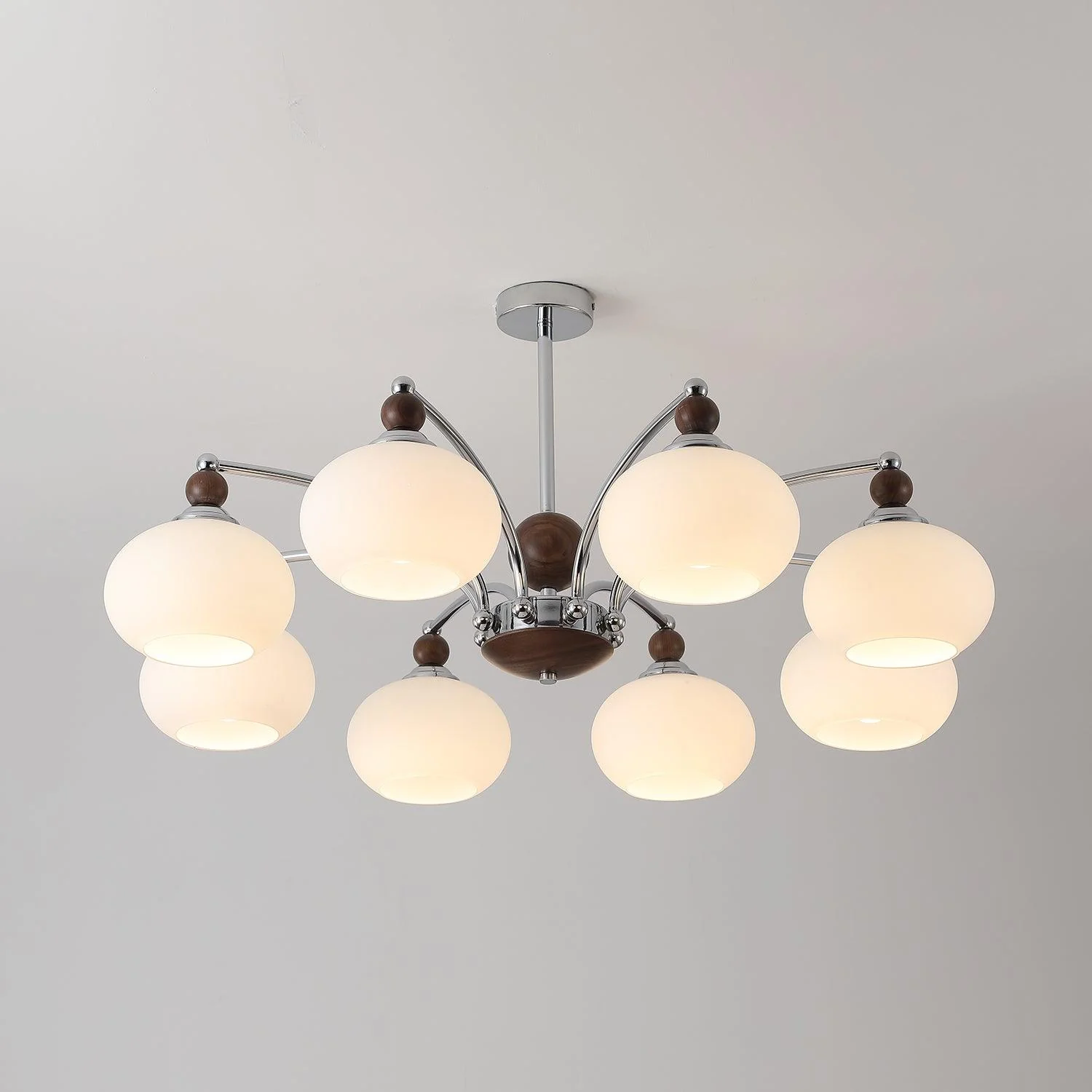 Lustra Chandelier Globe Arm Contemporary - Image 17