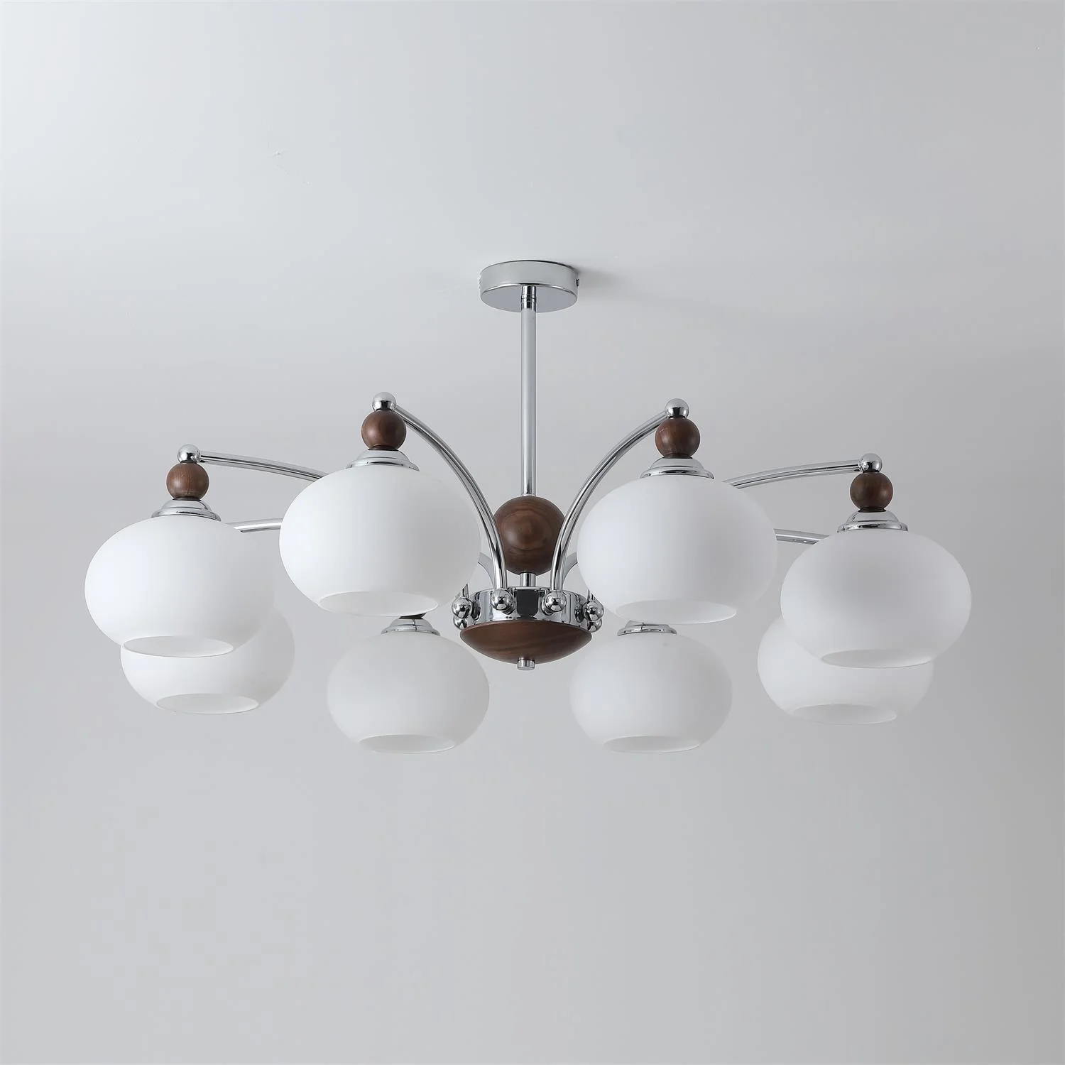 Lustra Chandelier Globe Arm Contemporary - Image 18