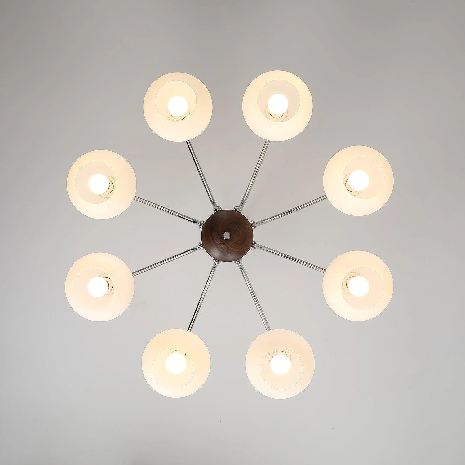Lustra Chandelier Globe Arm Contemporary - Image 19