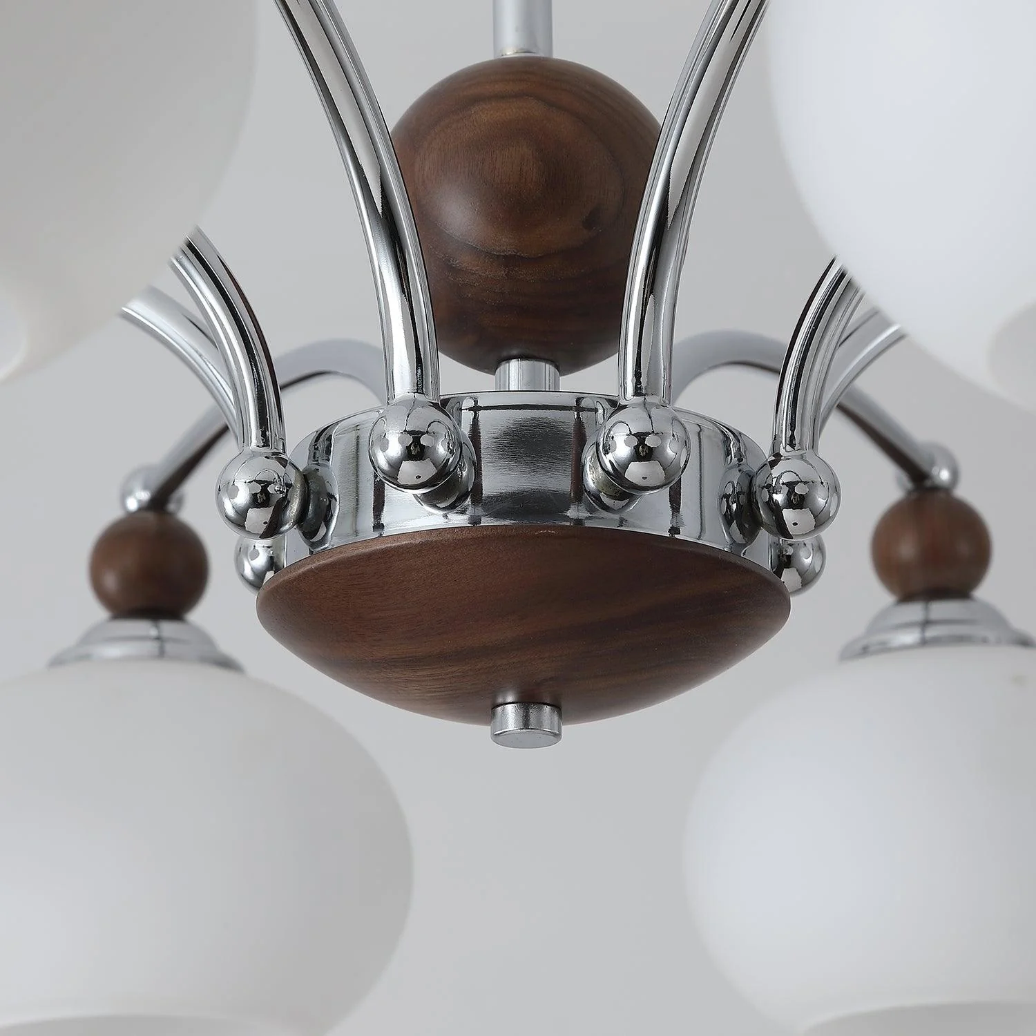 Lustra Chandelier Globe Arm Contemporary - Image 21