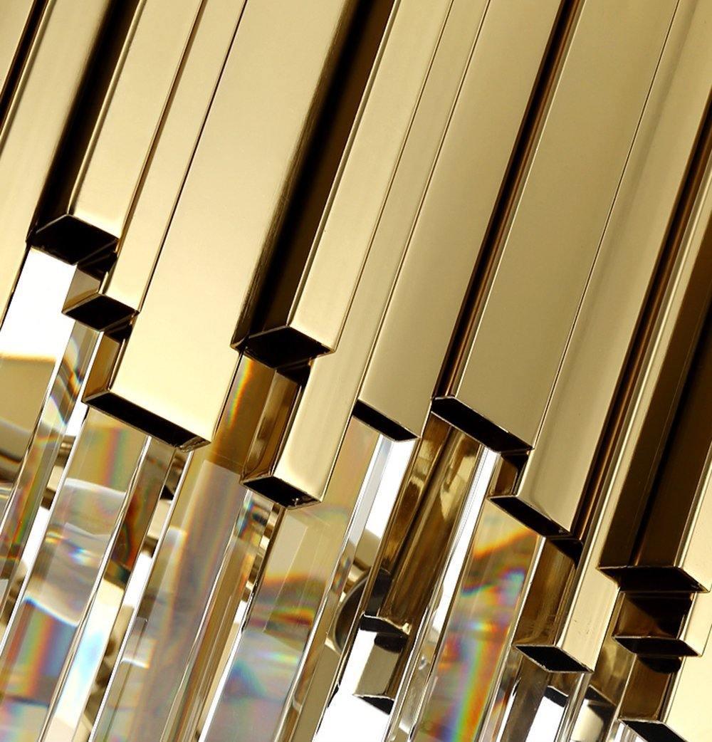 Lustra Chandelier Gold Crystal Golden - Image 21