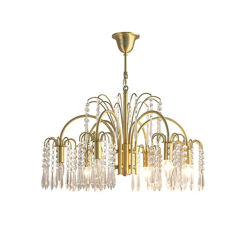 Lustra Chandelier Gold Crystal Isla Dawn Regal - Image 12