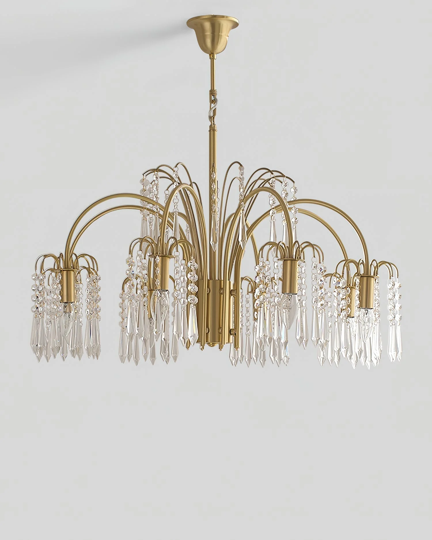 Lustra Chandelier Gold Crystal Isla Dawn Regal - Image 8