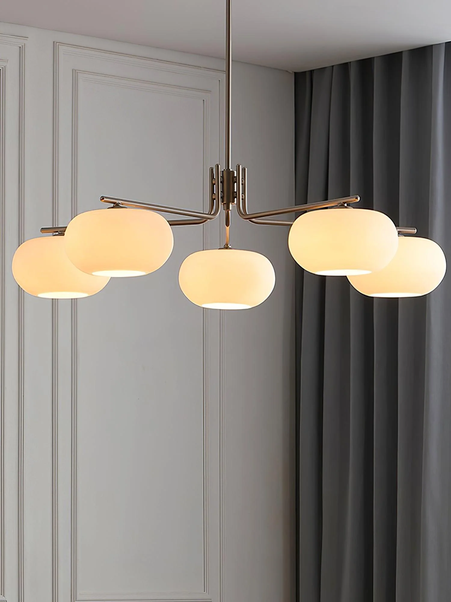 Lustra Chandelier Industrial 5-Light Modern - Image 13