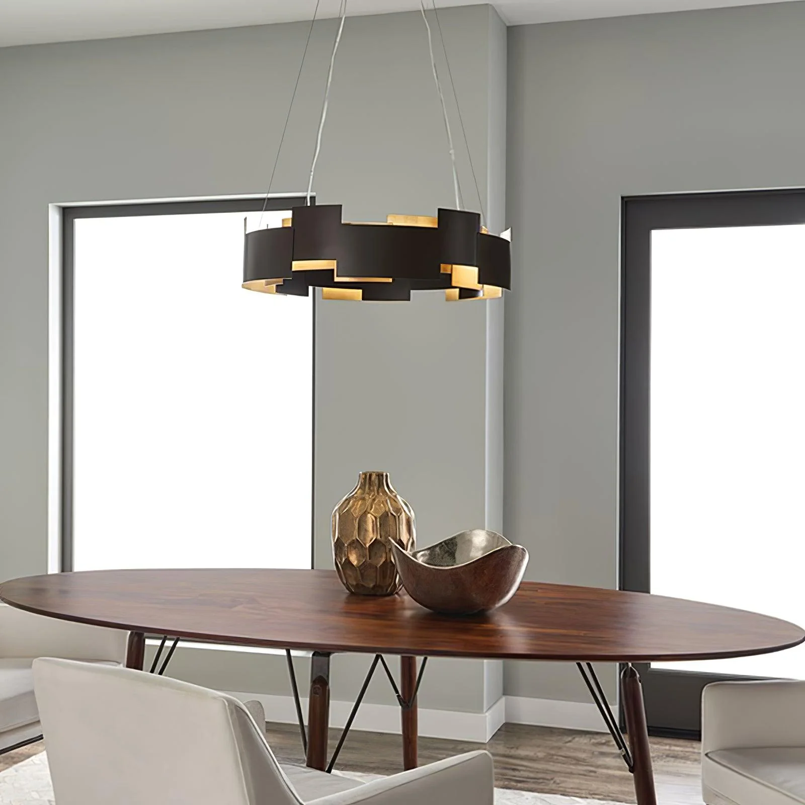 Lustra Chandelier Kichler Oval Energy-Efficient LED Modules - Image 14