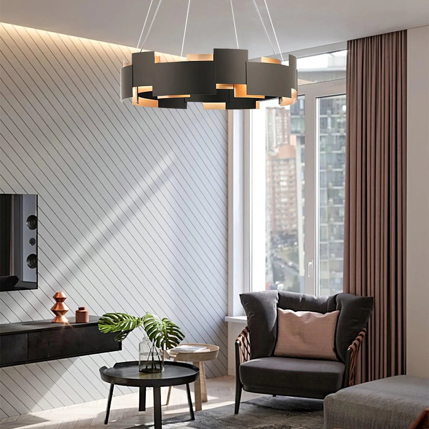 Lustra Chandelier Kichler Oval Energy-Efficient LED Modules - Image 18