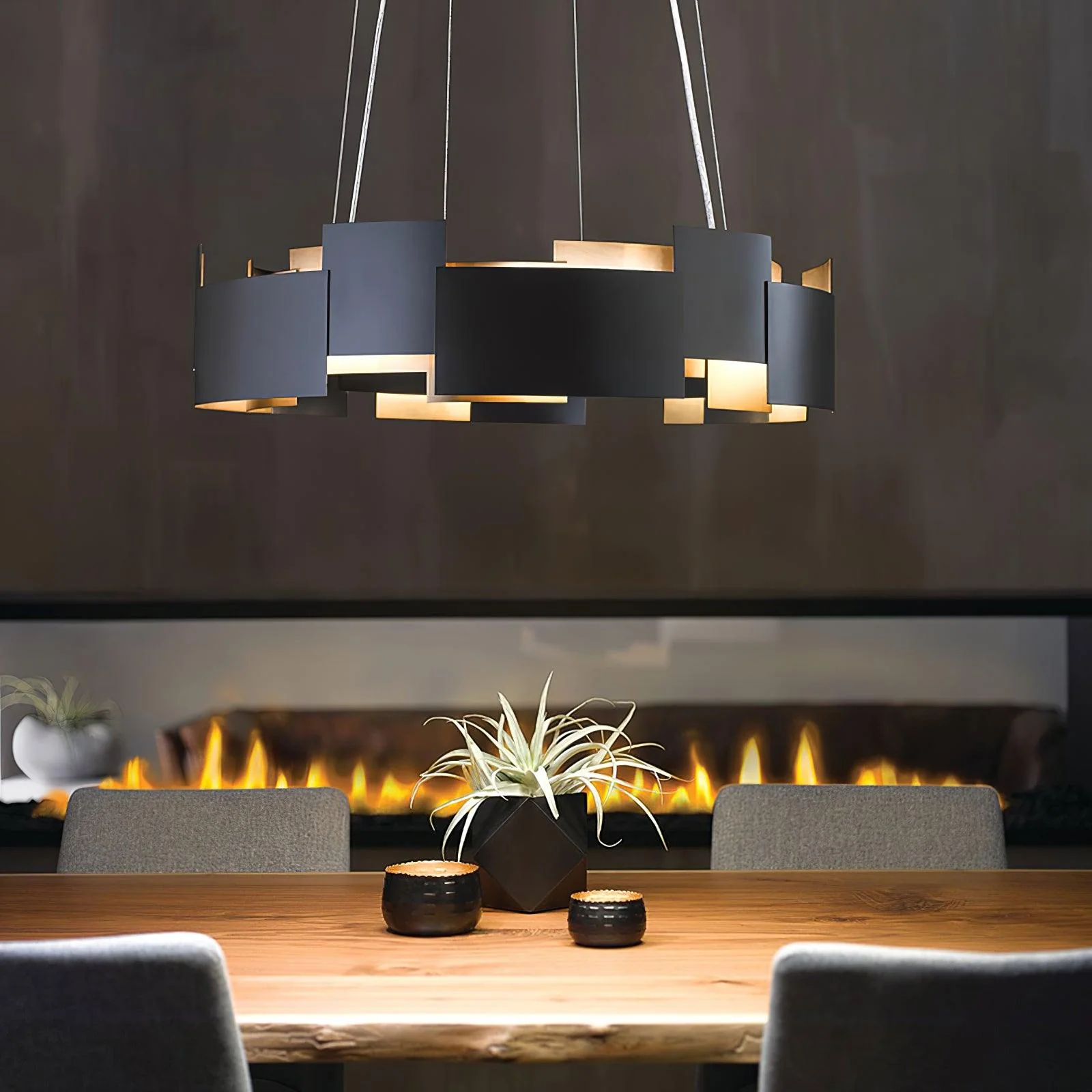 Lustra Chandelier Kichler Oval Energy-Efficient LED Modules - Image 21
