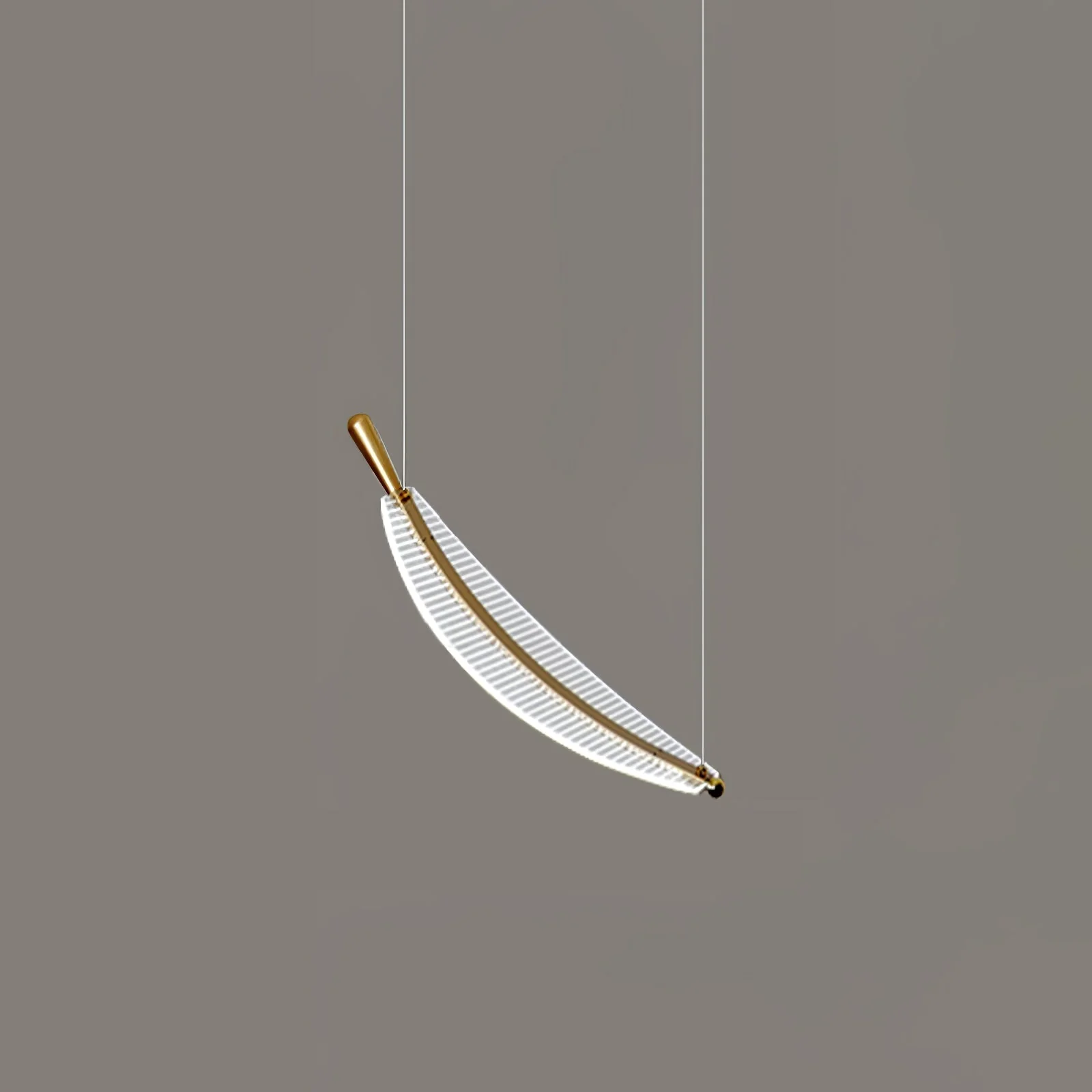 Lustra Chandelier Leaf Gold Elegant Modern - Image 30