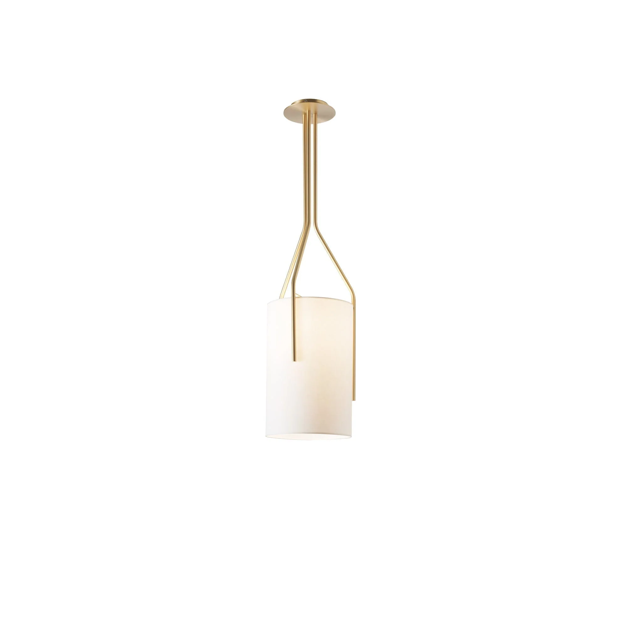 Lustra Chandelier LED 3-Lights Brass Modern - Image 104