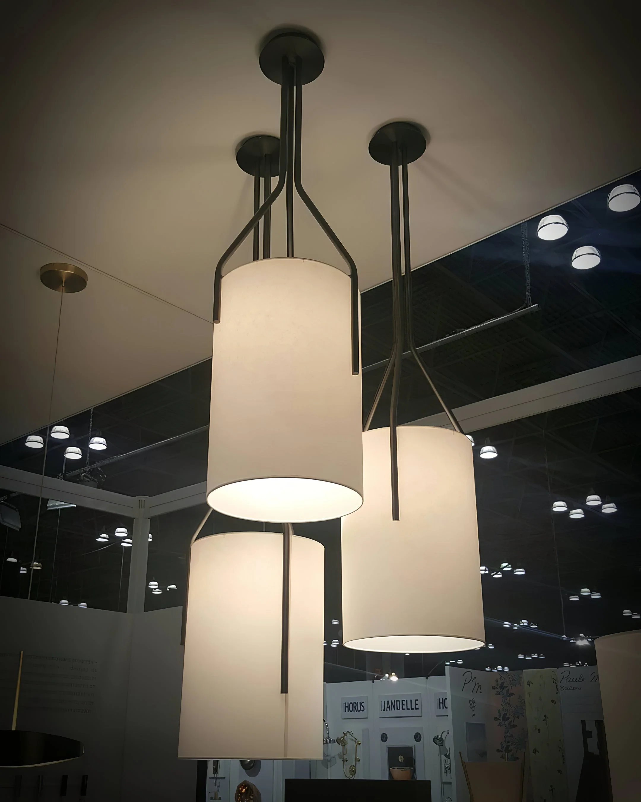 Lustra Chandelier LED 3-Lights Brass Modern - Image 32