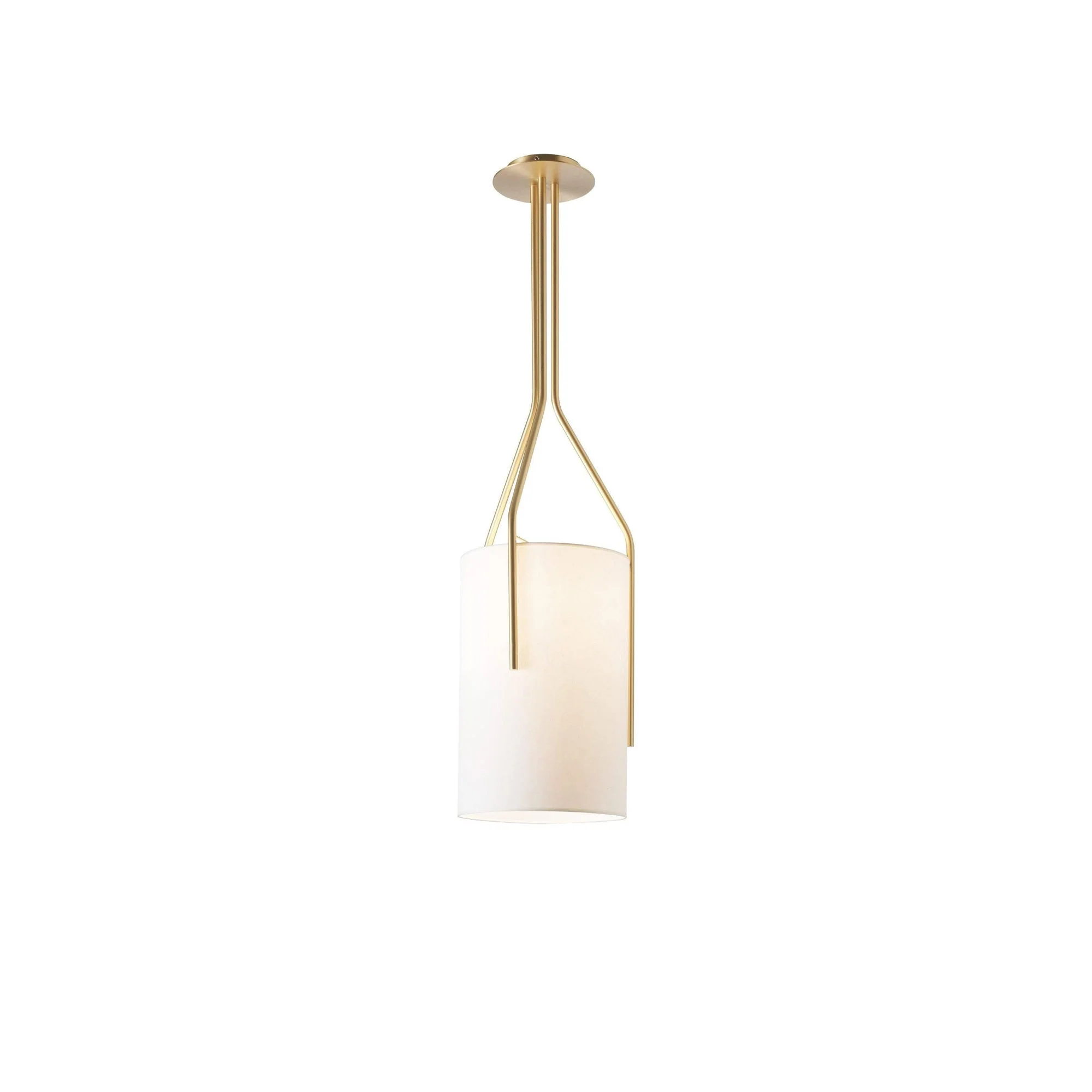 Lustra Chandelier LED 3-Lights Brass Modern - Image 53