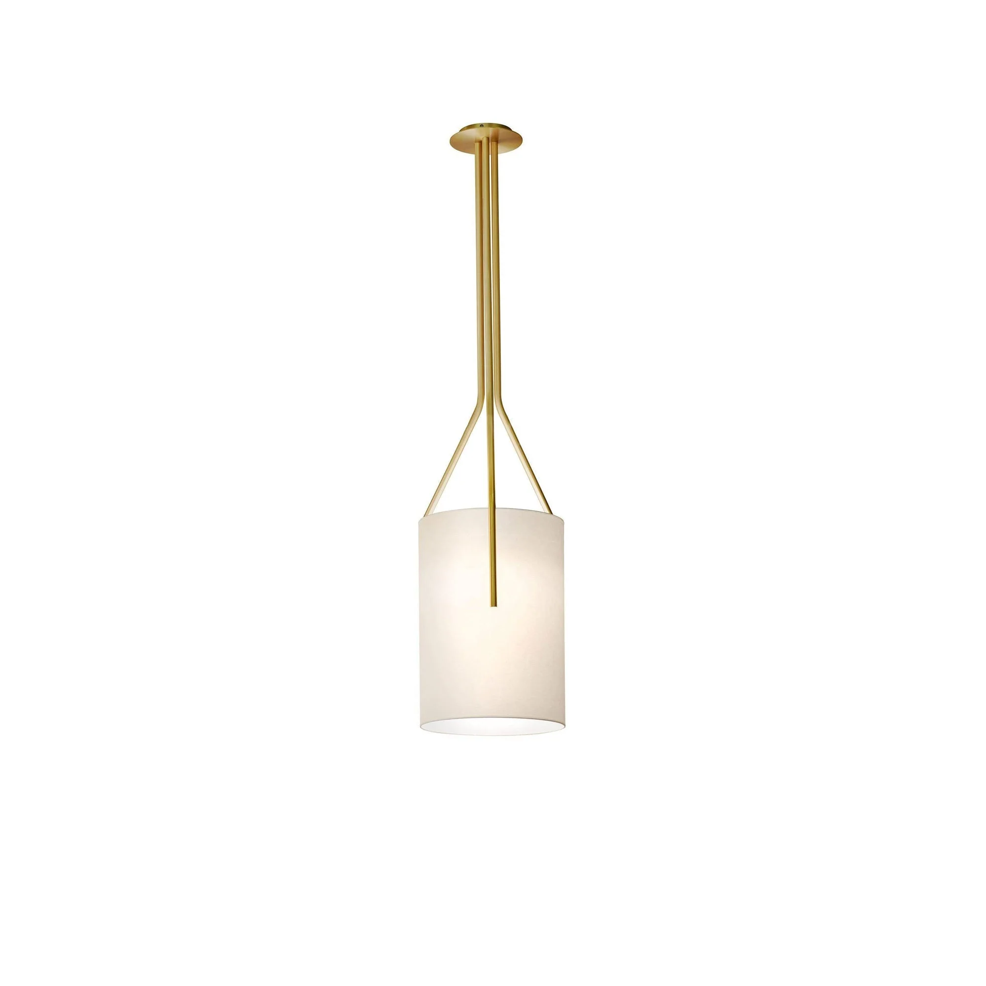 Lustra Chandelier LED 3-Lights Brass Modern - Image 9