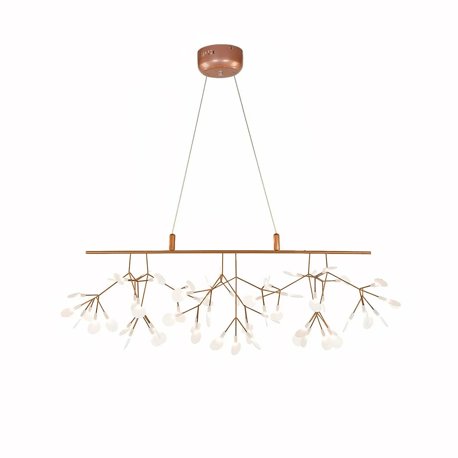 Lustra Chandelier LED Branch Long Linear Artistic - Image 27