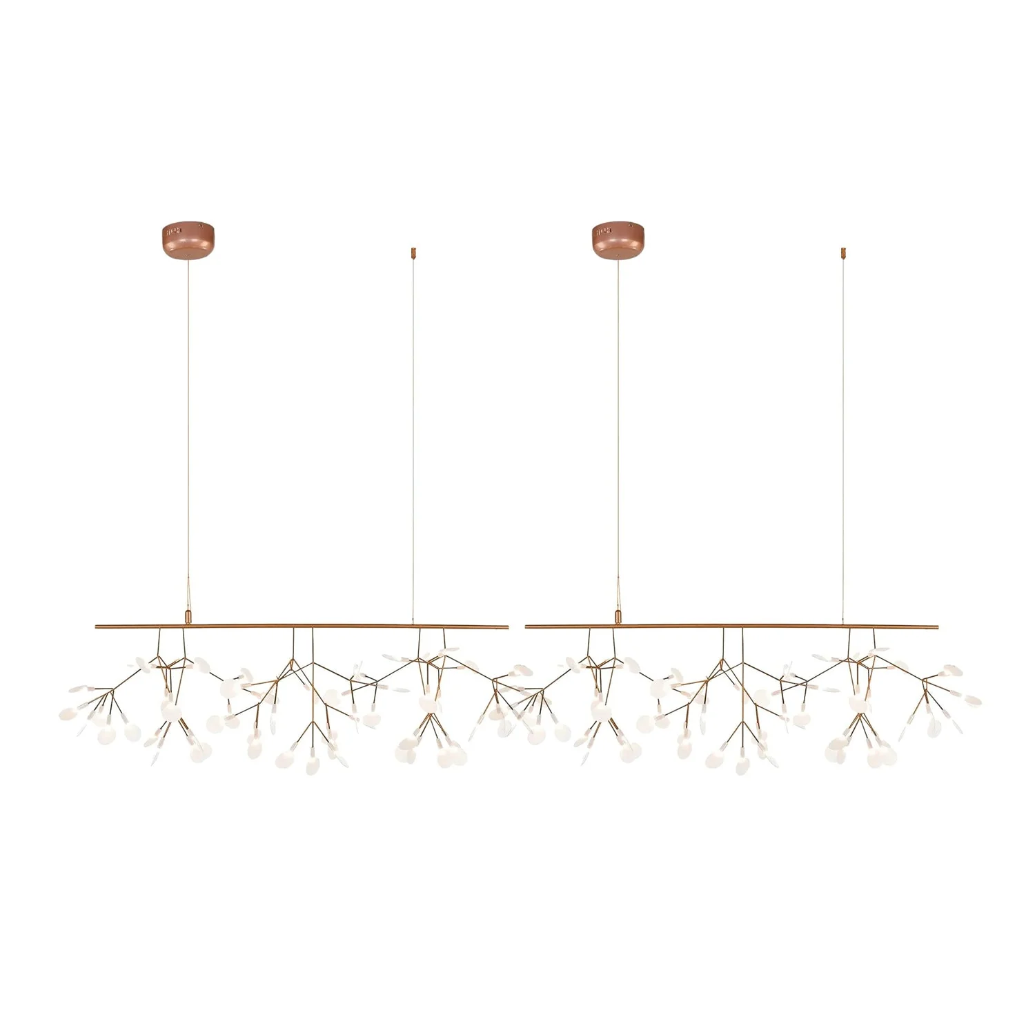 Lustra Chandelier LED Branch Long Linear Artistic - Image 37