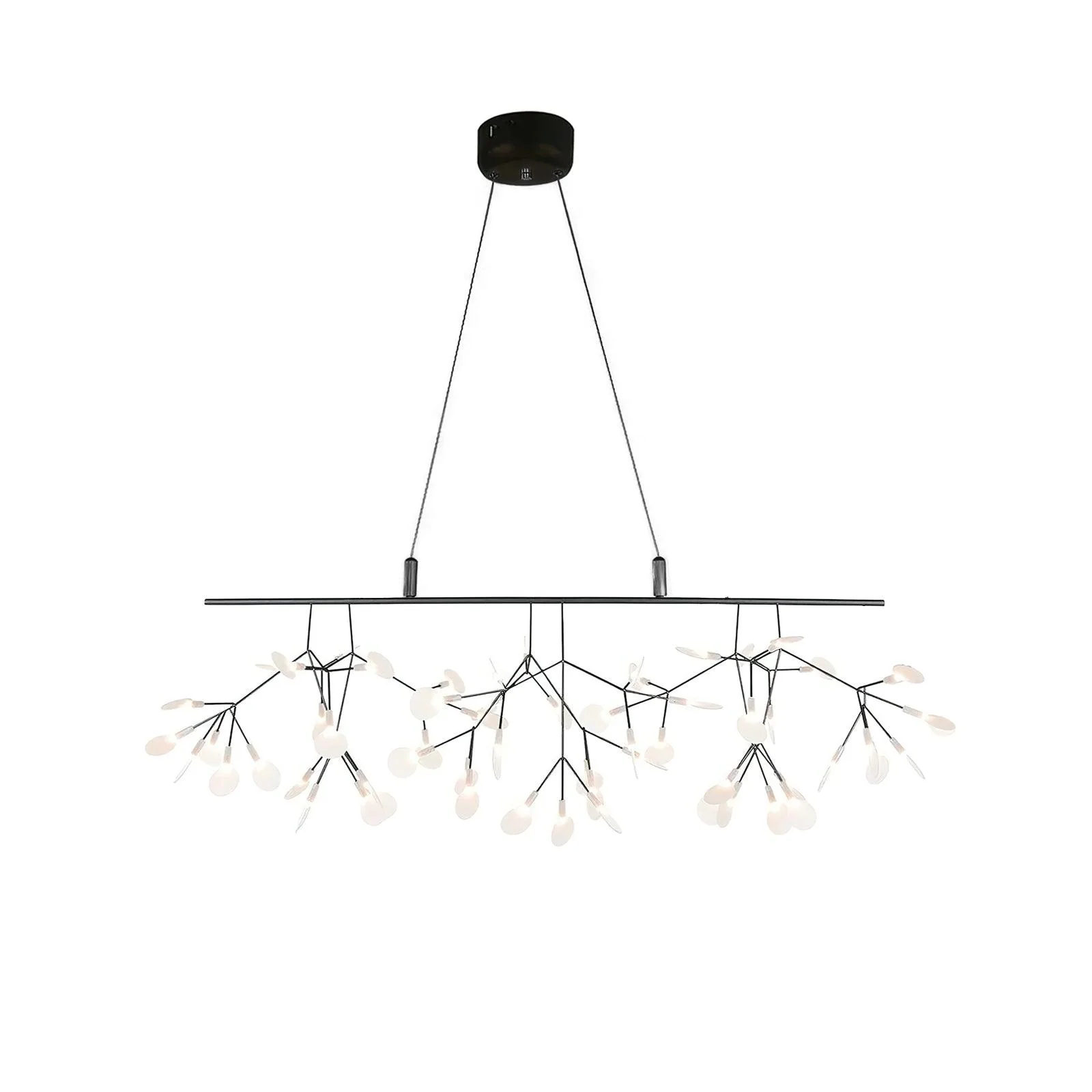 Lustra Chandelier LED Branch Long Linear Artistic - Image 51
