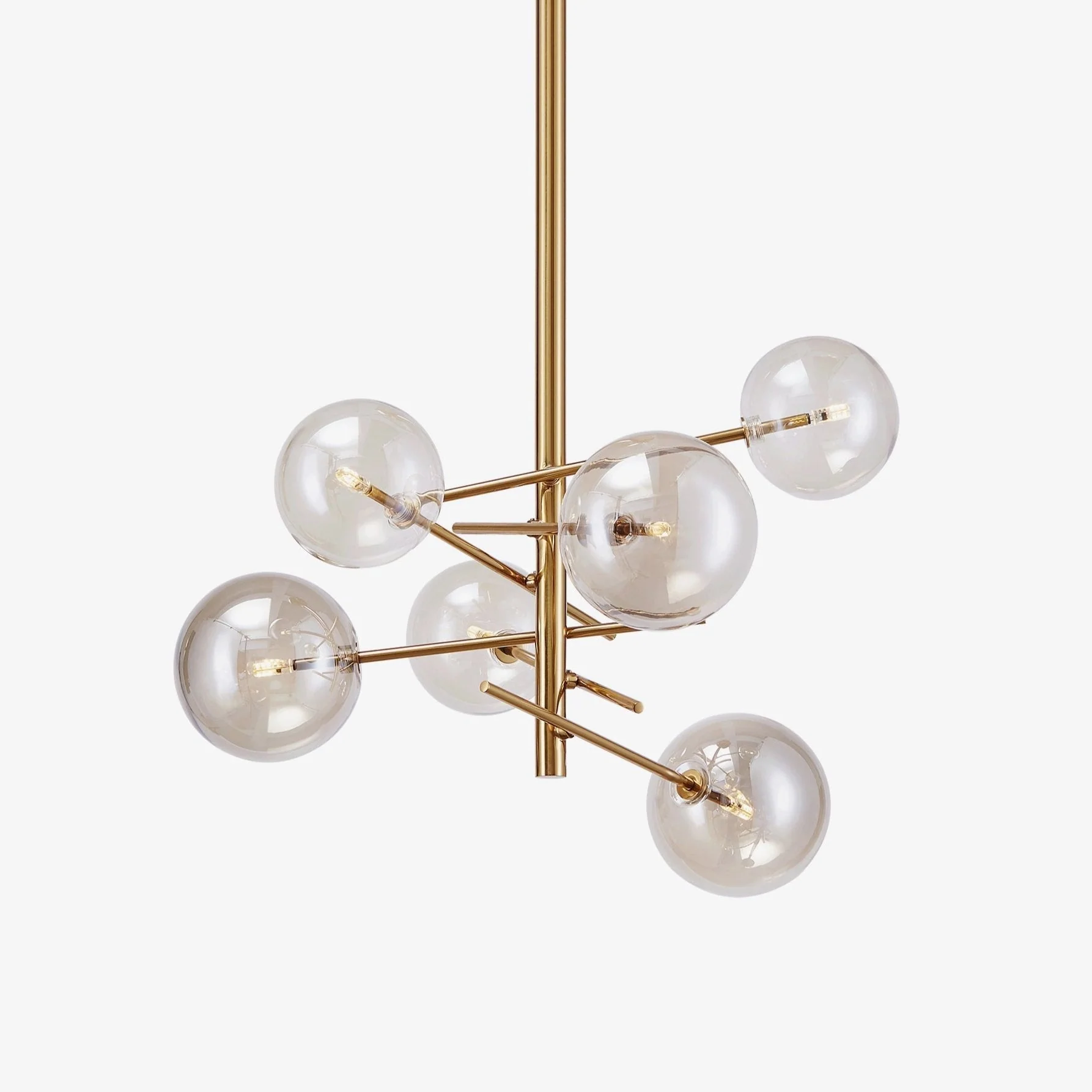 Lustra Chandelier LED Clear Crystal