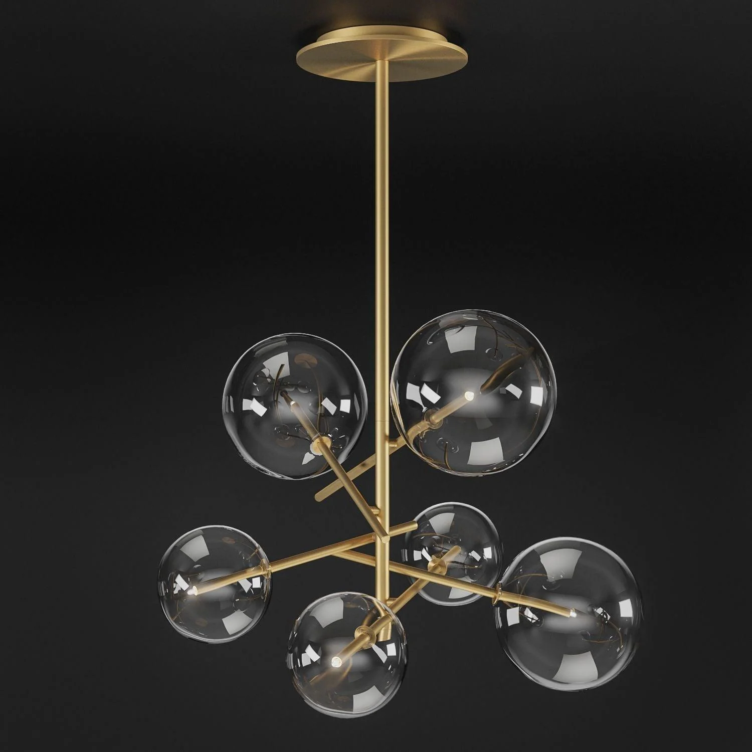 Lustra Chandelier LED Clear Crystal - Image 11