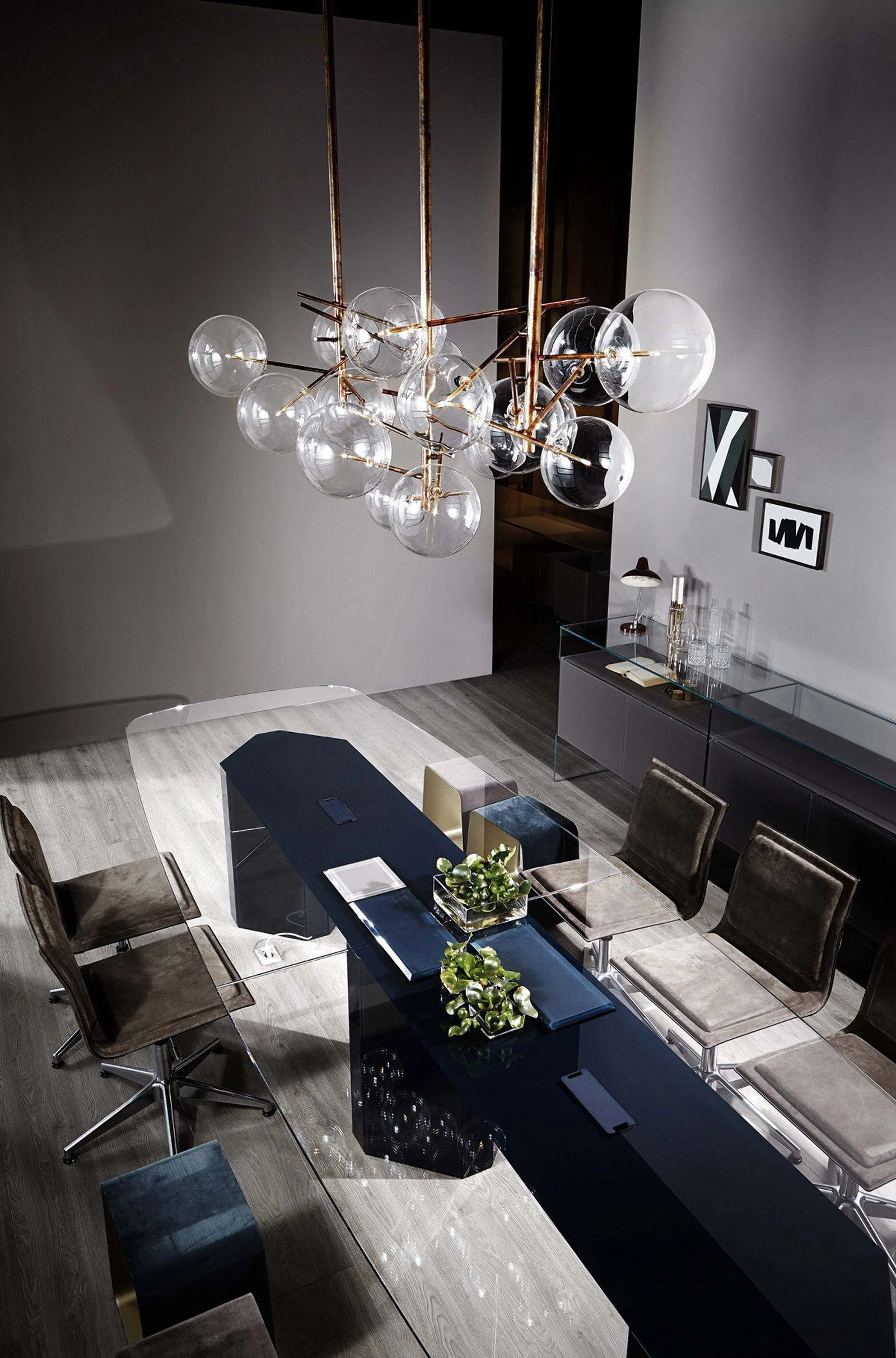 Lustra Chandelier LED Clear Crystal - Image 30