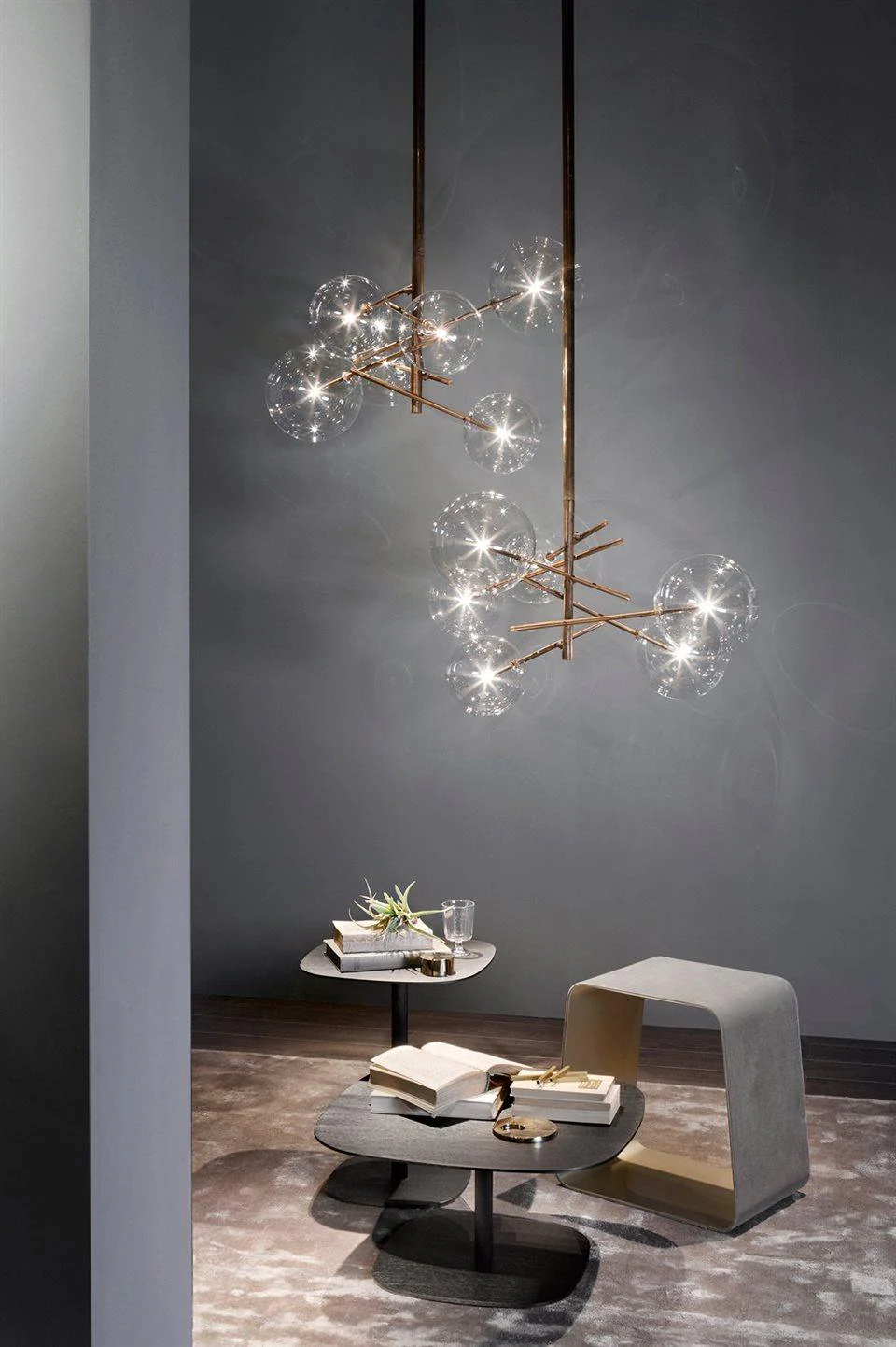 Lustra Chandelier LED Clear Crystal - Image 36