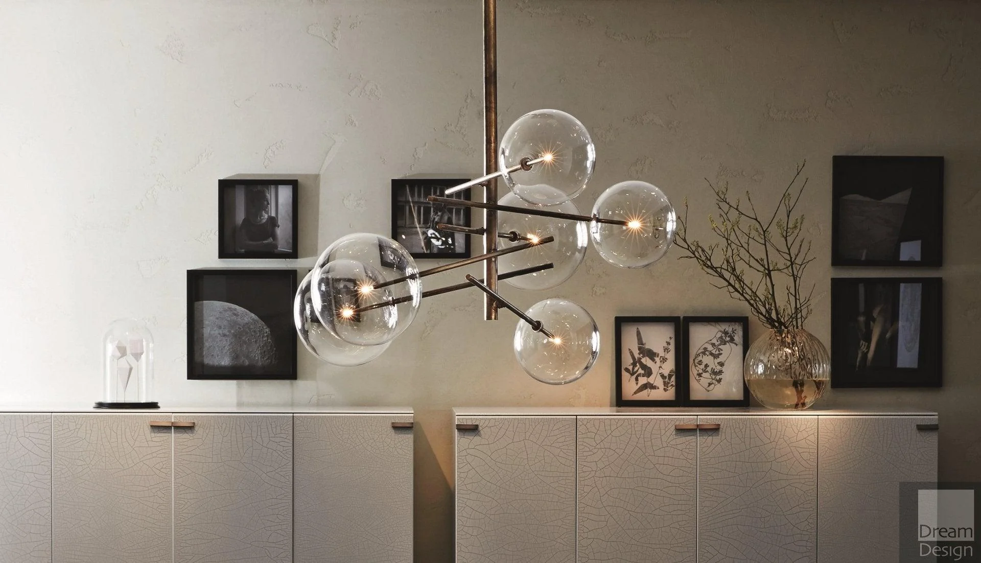 Lustra Chandelier LED Clear Crystal - Image 41