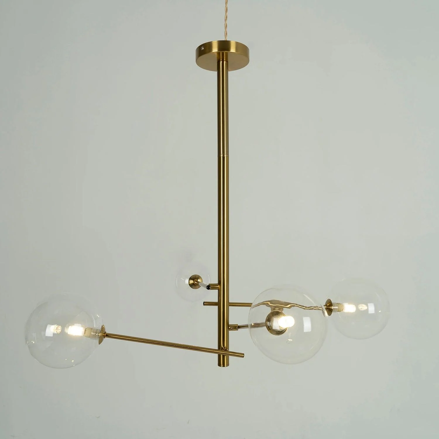 Lustra Chandelier LED Clear Crystal - Image 48