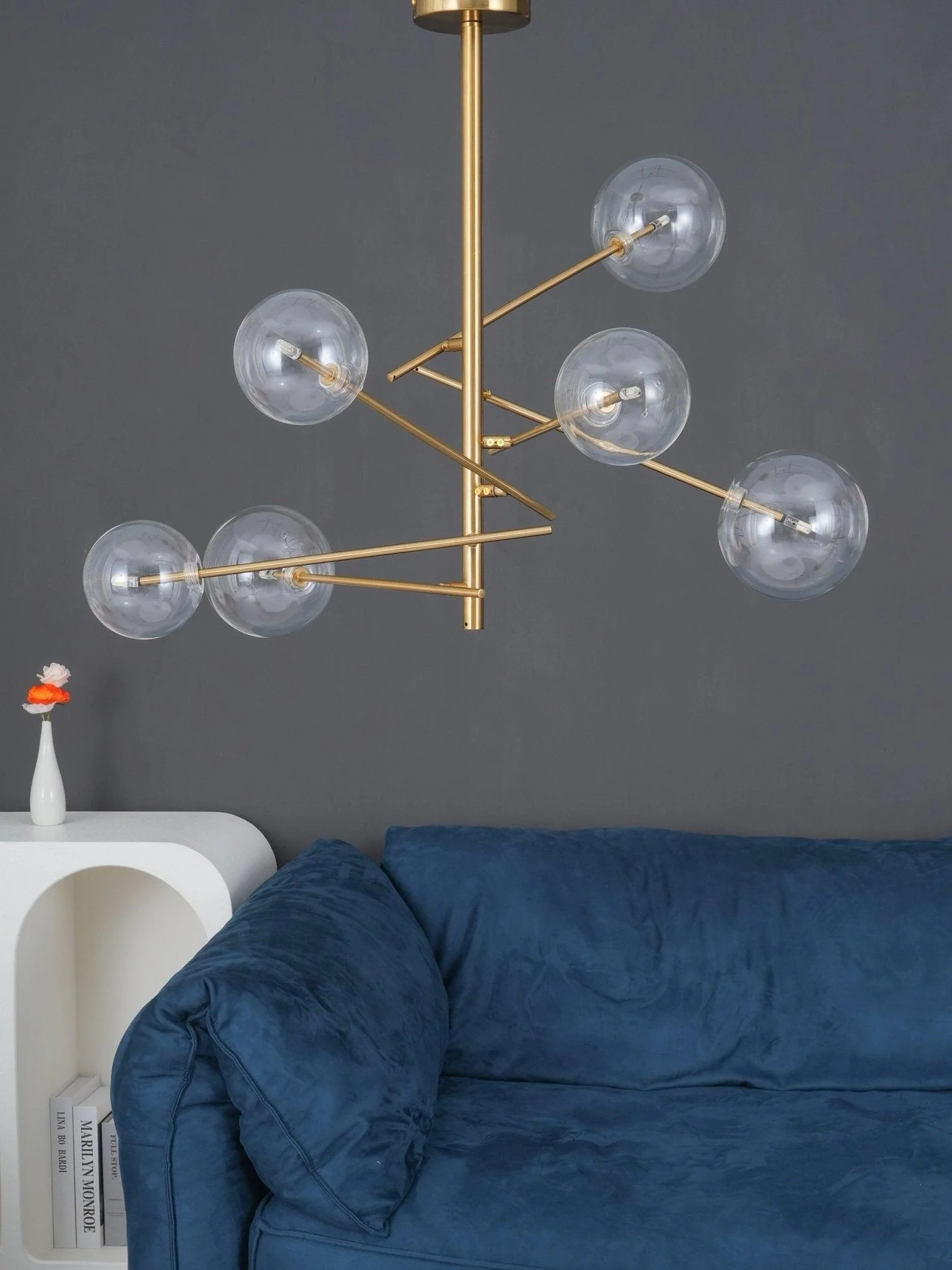 Lustra Chandelier LED Clear Crystal - Image 54