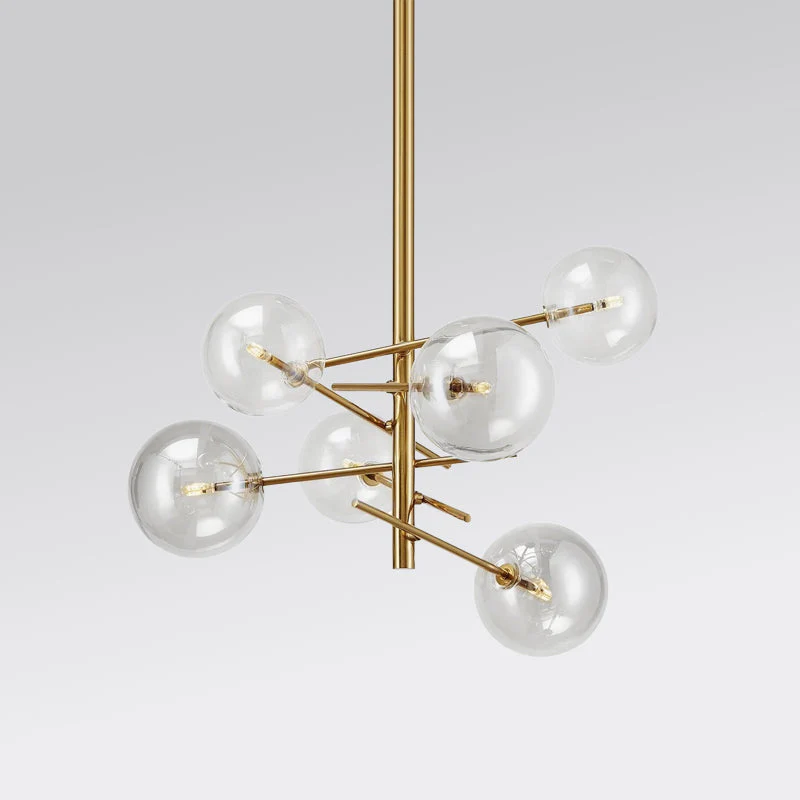 Lustra Chandelier LED Clear Crystal - Image 56